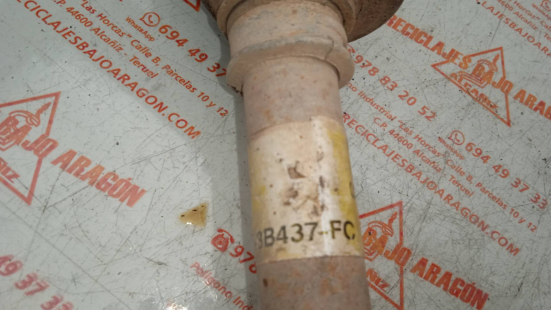 TRANSMISION DELANTERA IZQUIERDA FORD FIESTA F6JB