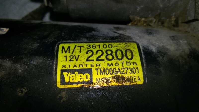 MOTOR ARRANQUE HYUNDAI ACCENT 