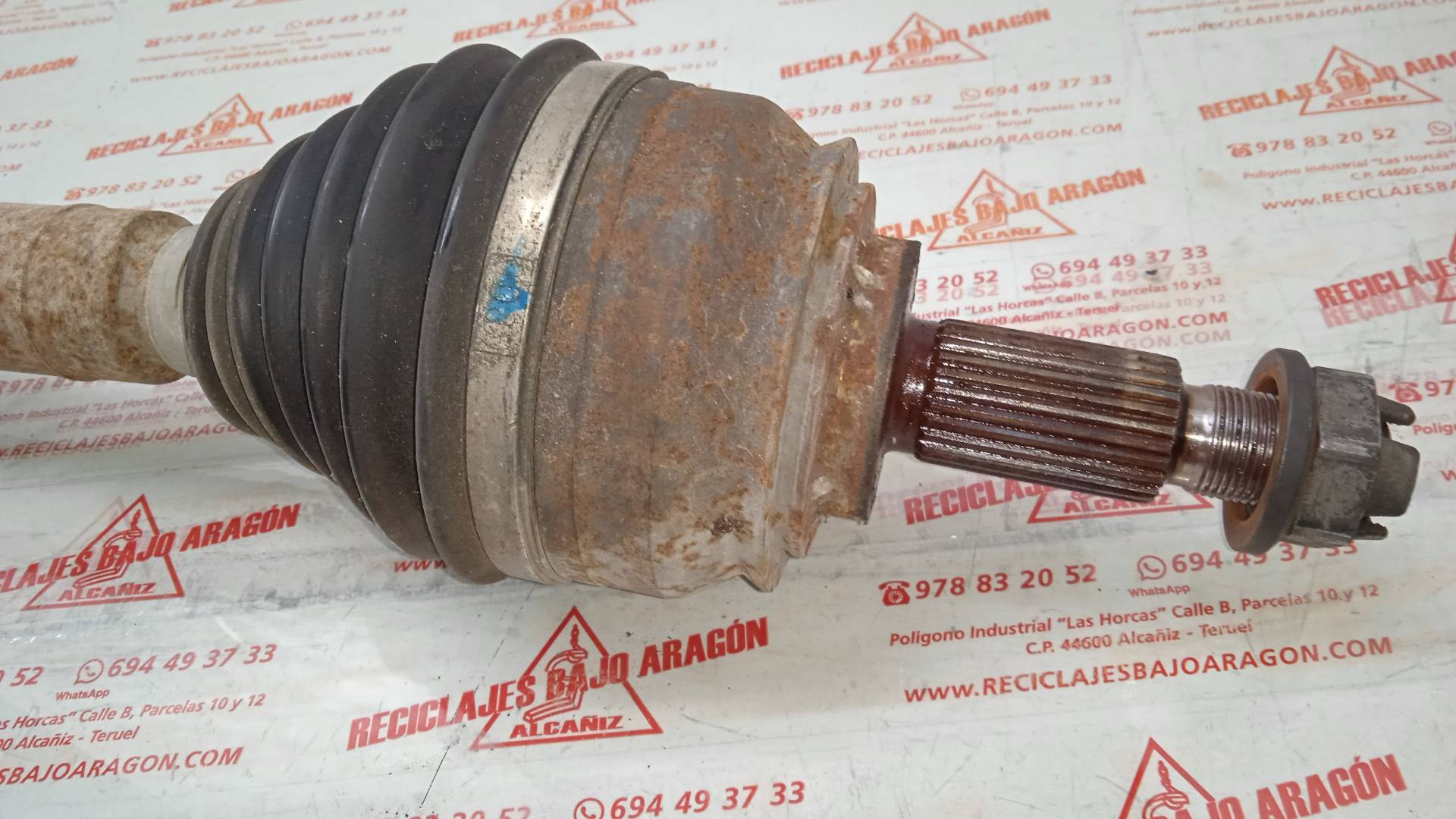 TRANSMISION DELANTERA DERECHA RENAULT LAGUNA L7X M7