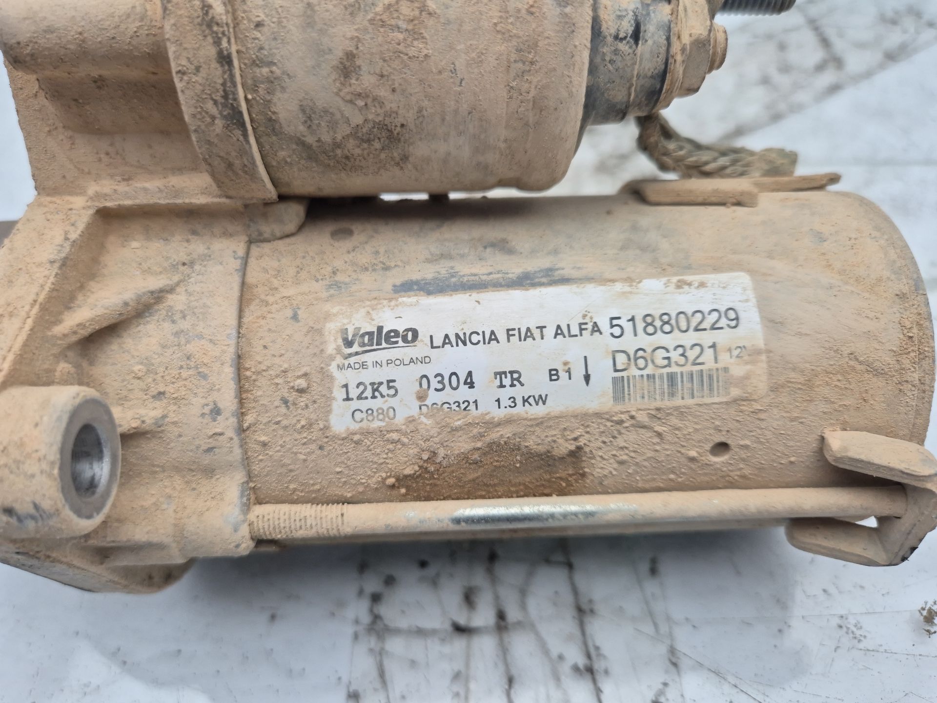 MOTOR ARRANQUE FIAT QUBO 
