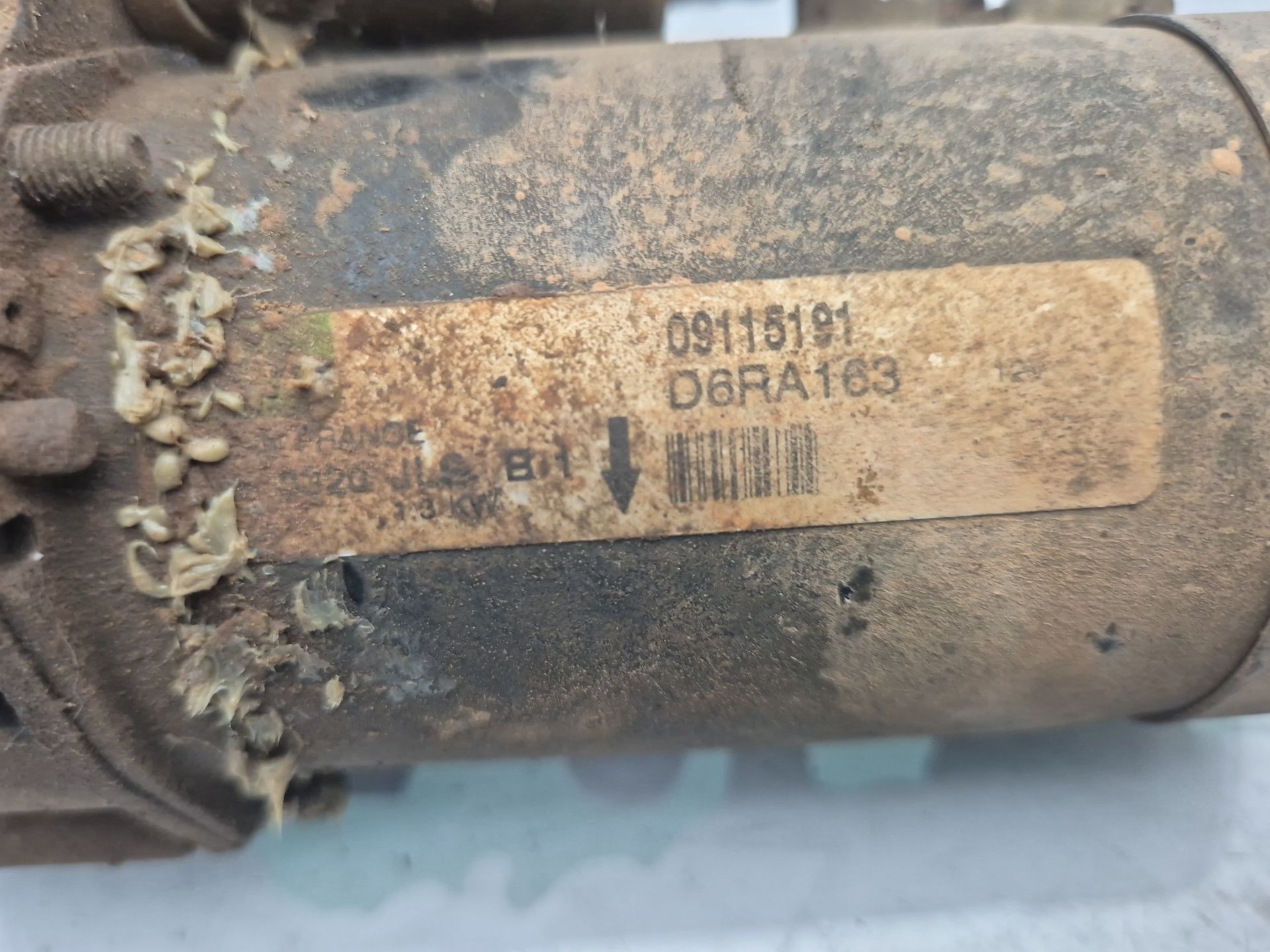 MOTOR ARRANQUE OPEL MERIVA 