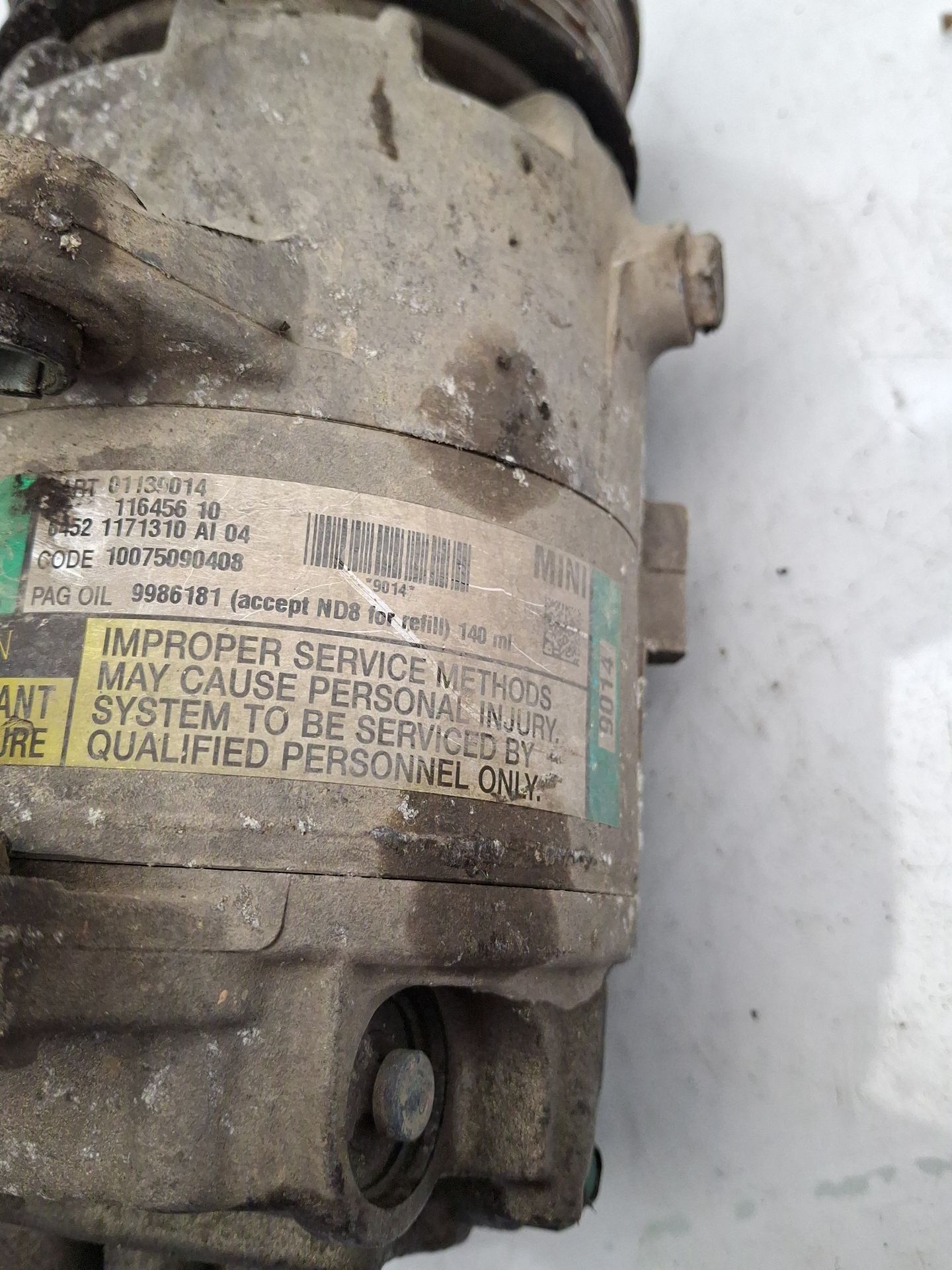 COMPRESOR AIRE ACONDICIONADO MINI MINI 