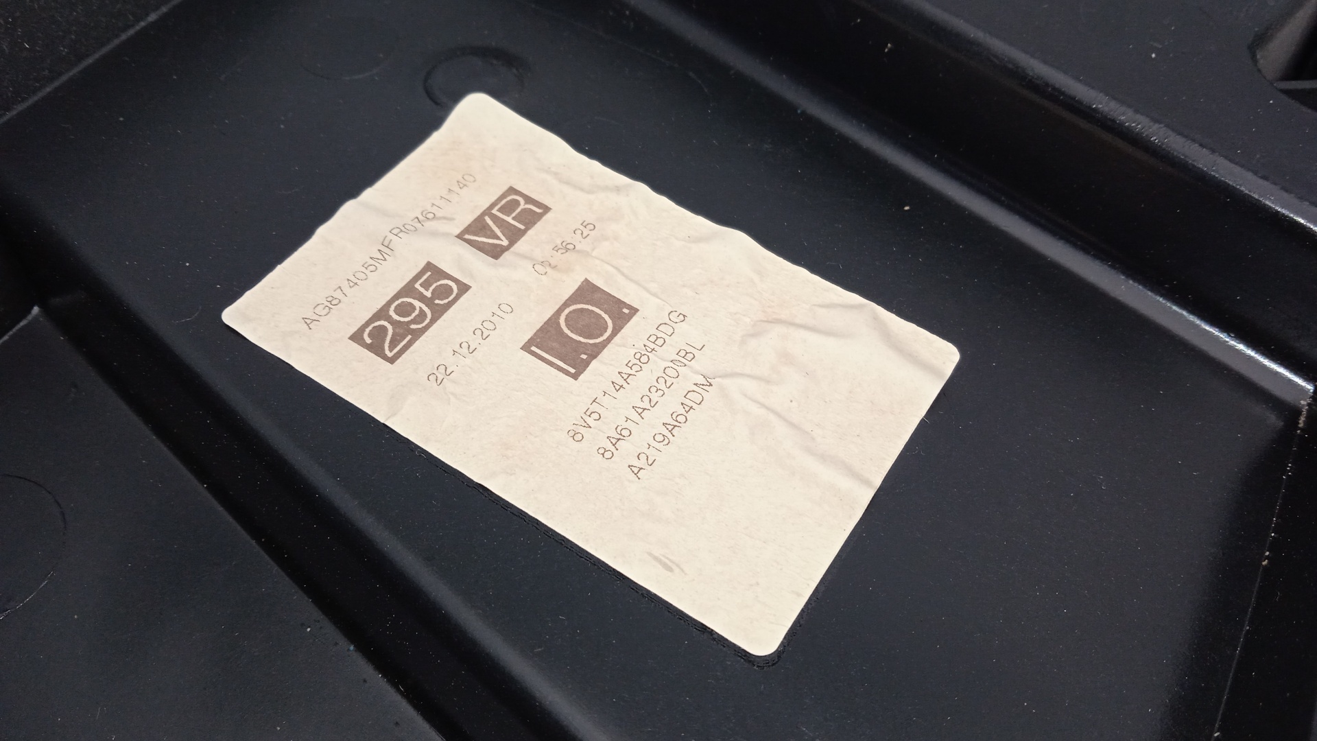 ELEVALUNAS DELANTERO DERECHO FORD FIESTA SNJB