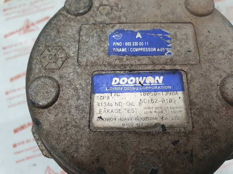 COMPRESOR AIRE ACONDICIONADO SSANGYONG RODIUS D27DT