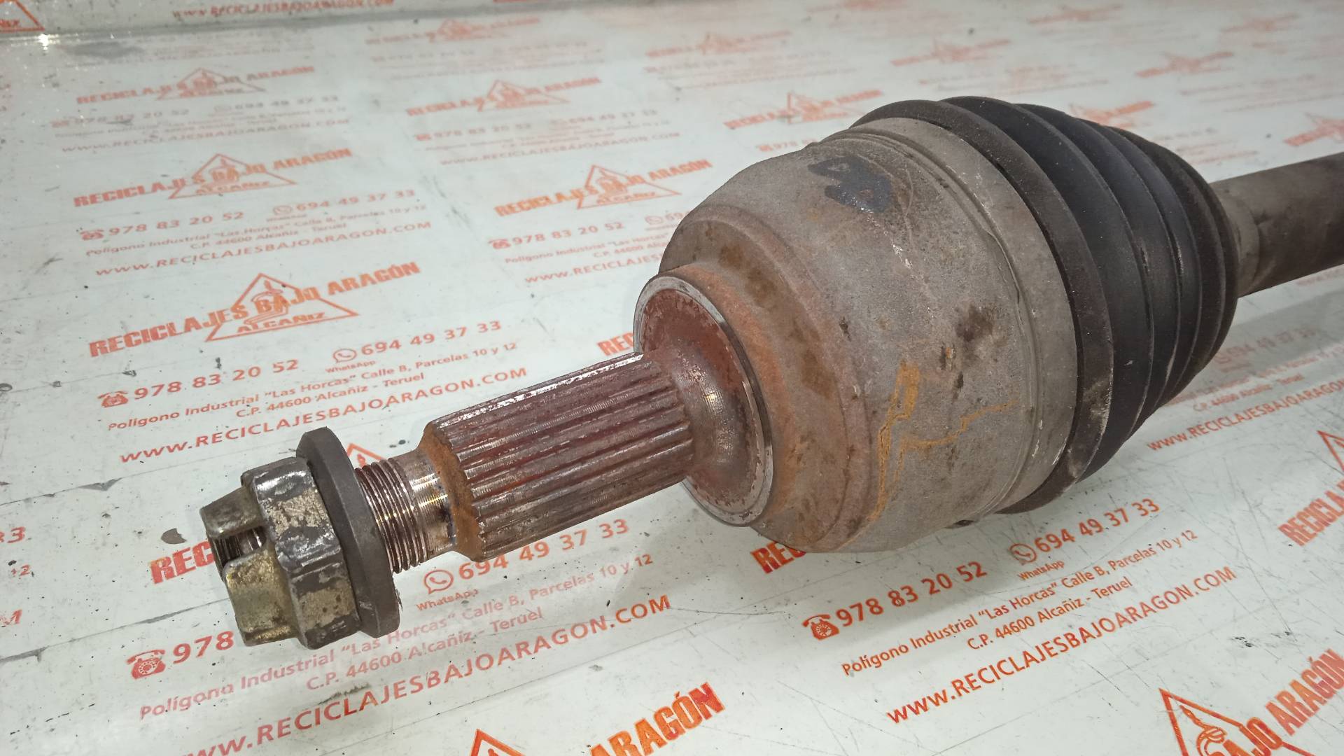 TRANSMISION DELANTERA DERECHA RENAULT SC?NIC F9Q D8