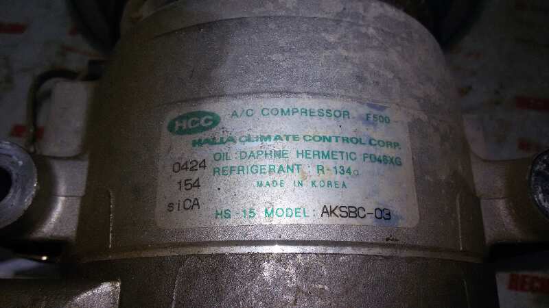 COMPRESOR AIRE ACONDICIONADO HYUNDAI LANTRA G4GR