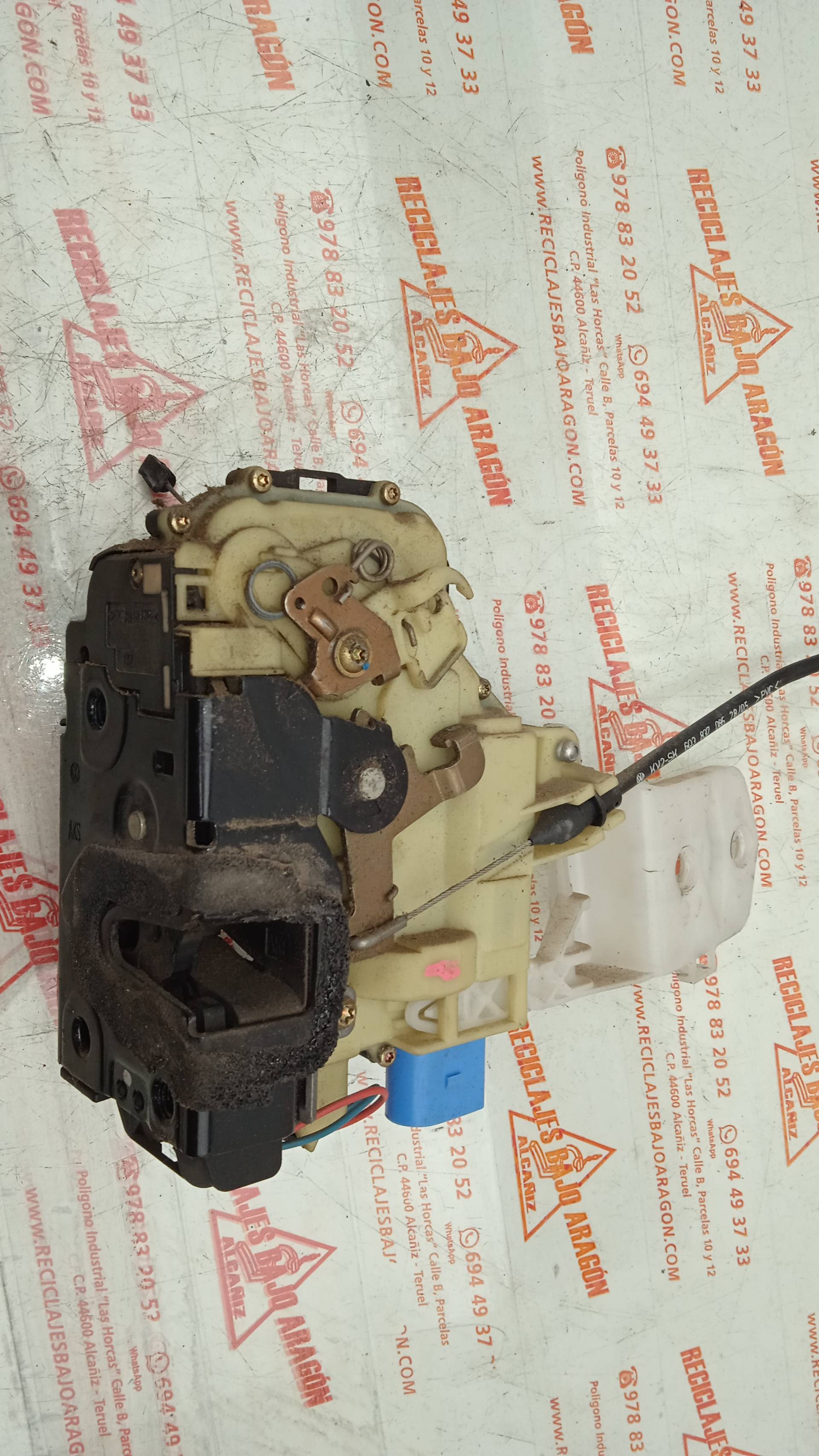 CERRADURA PUERTA DELANTERA IZQUIERDA VOLKSWAGEN PO BKY