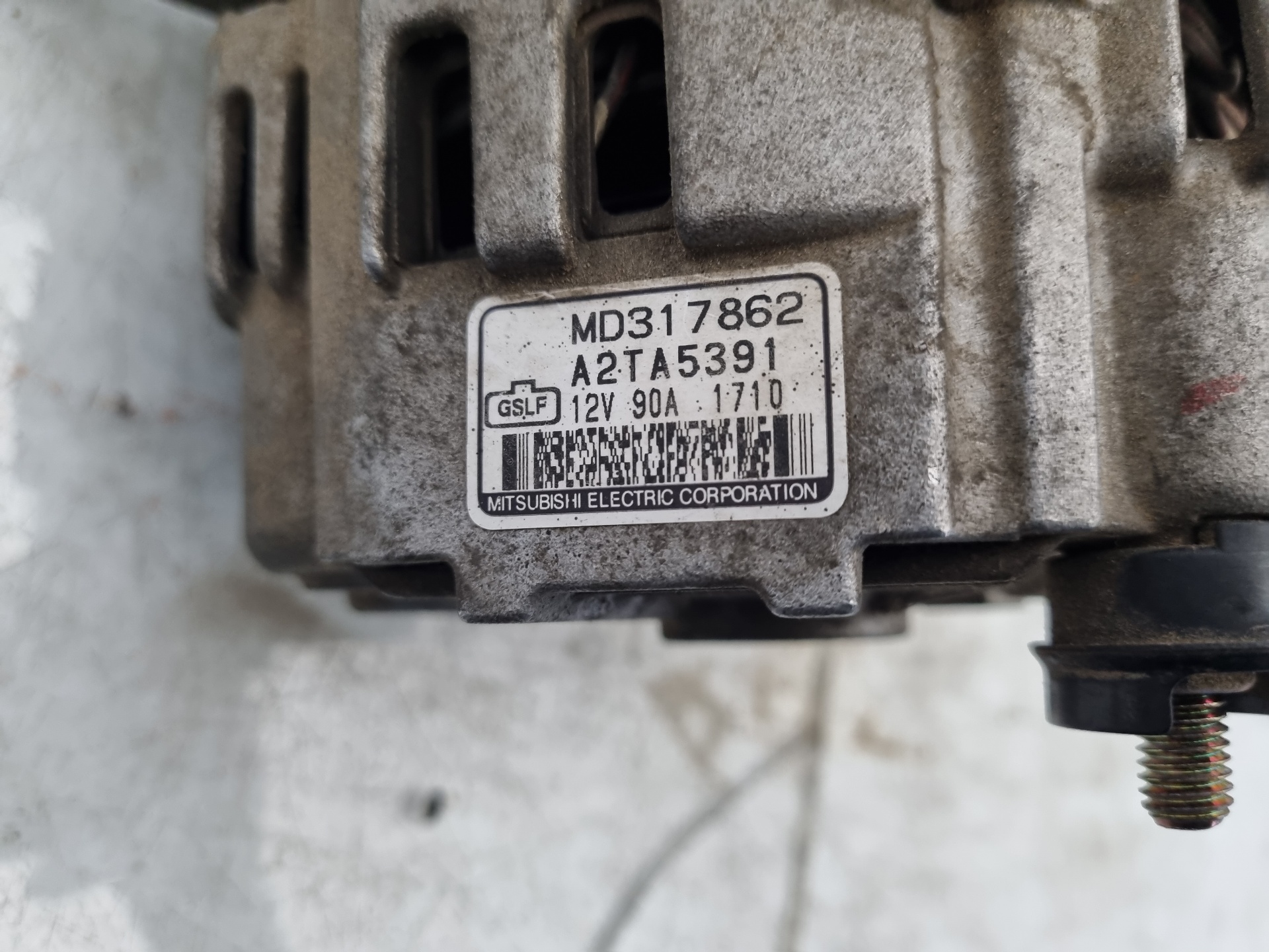 ALTERNADOR MITSUBISHI COLT 4G92