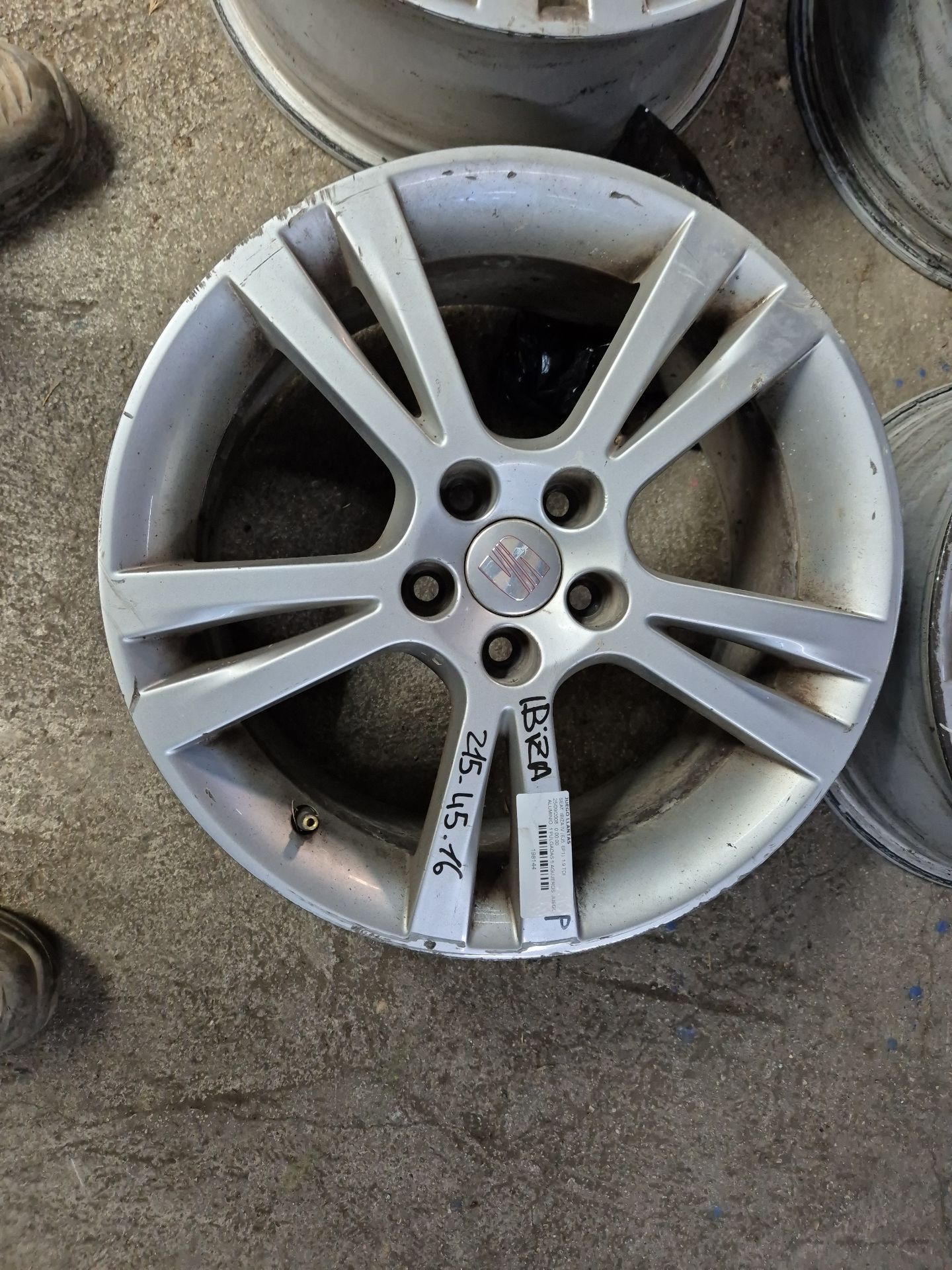JUEGO LLANTAS SEAT IBIZA 