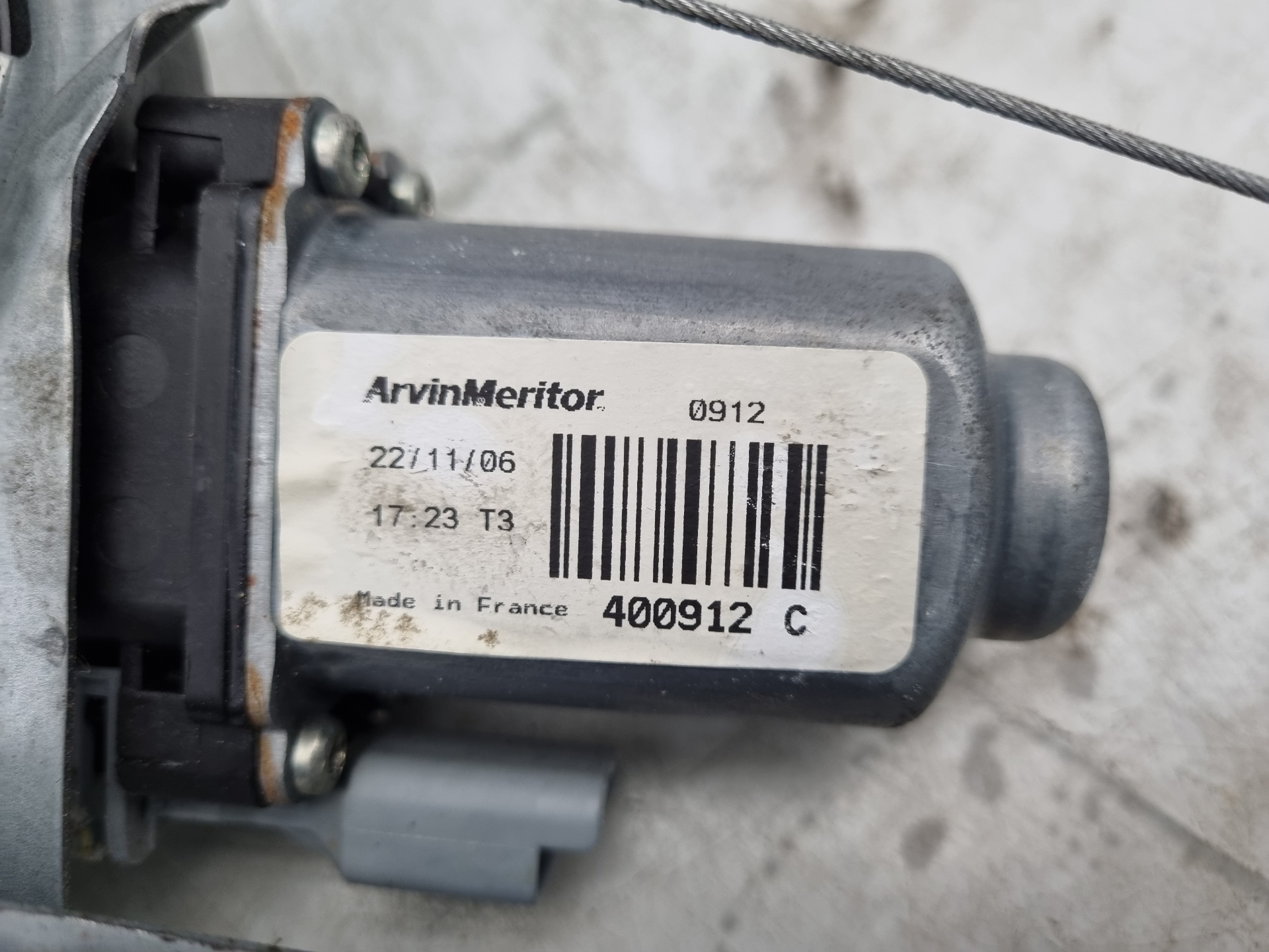 ELEVALUNAS DELANTERO DERECHO PEUGEOT 207/207+ KFU