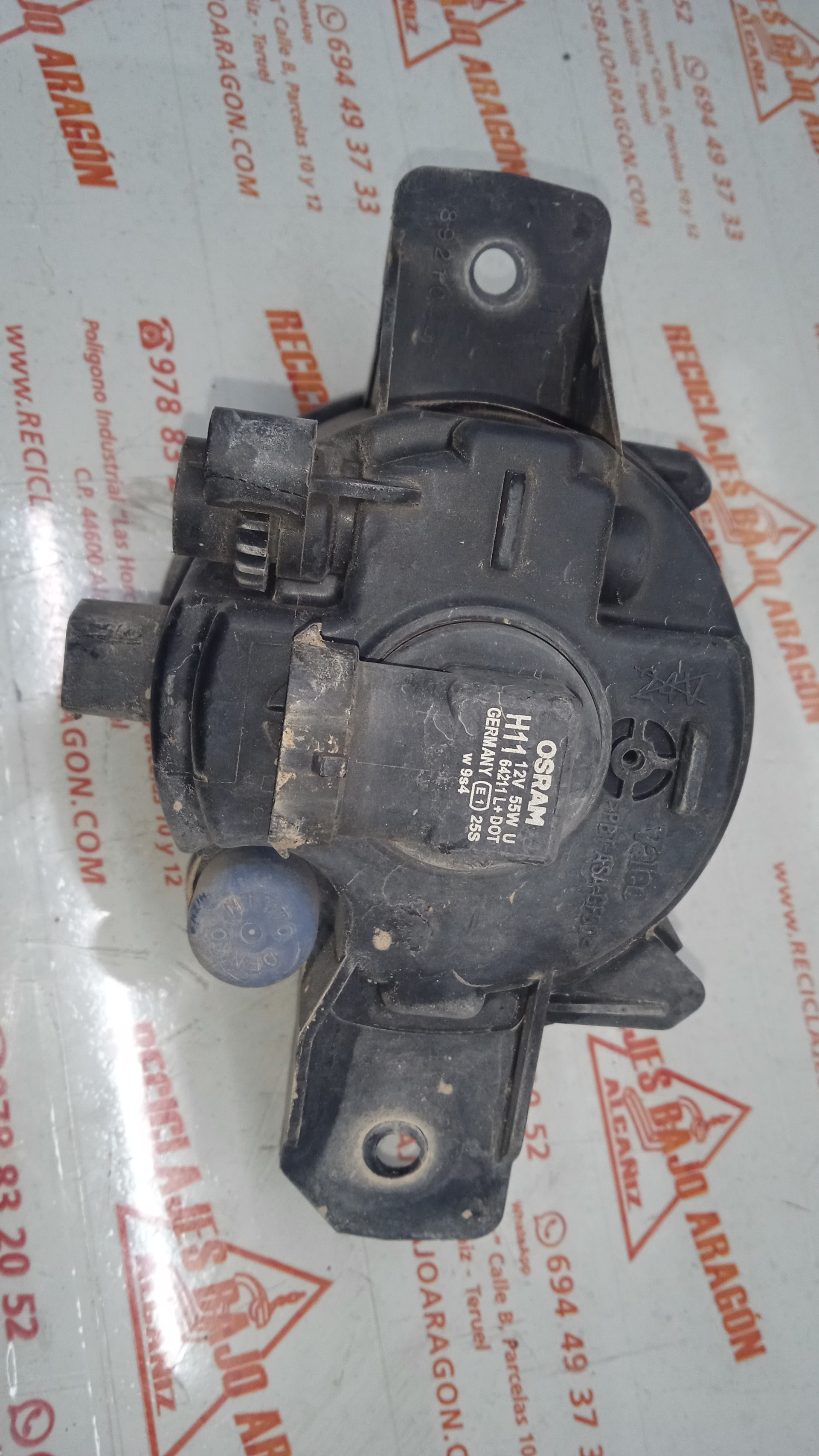 FARO ANTINIEBLA DERECHO RENAULT CLIO K9K T7