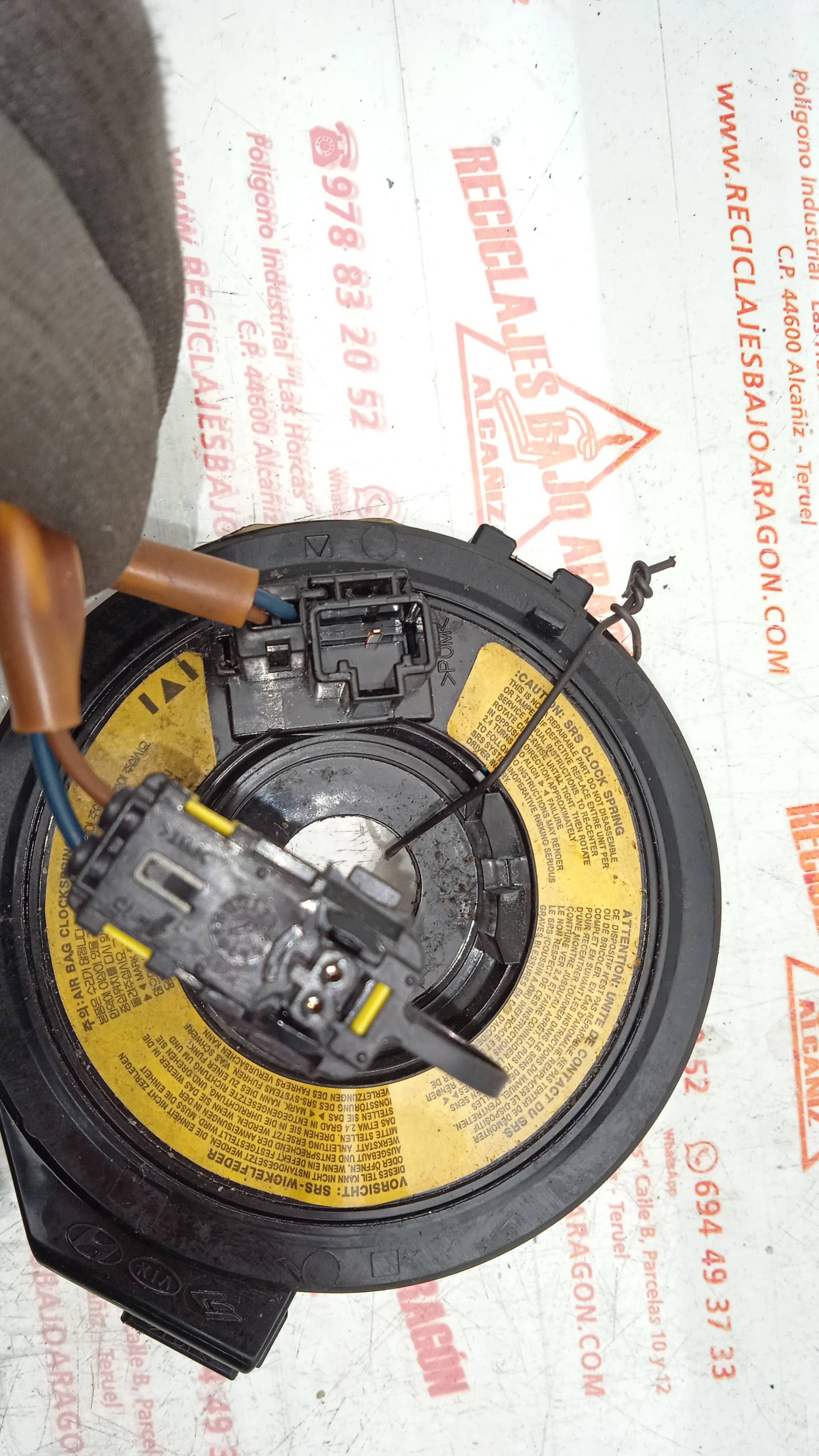 ANILLO AIRBAG KIA PICANTO G4HG