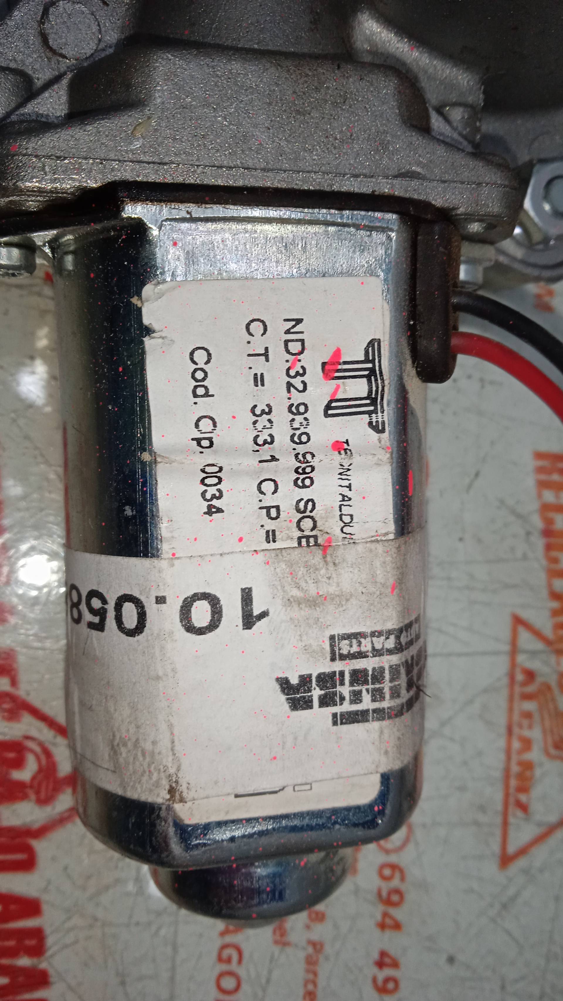 ELEVALUNAS TRASERO DERECHO RENAULT SC?NIC K 4M A7