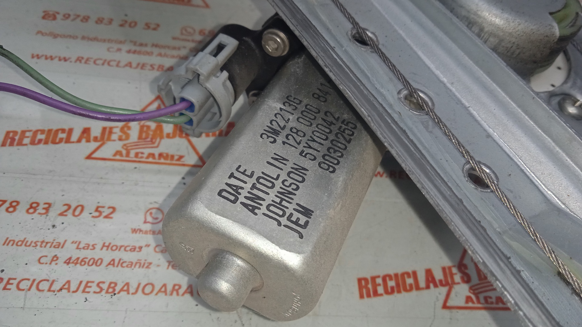 ELEVALUNAS DELANTERO IZQUIERDO DACIA SANDERO K9K892