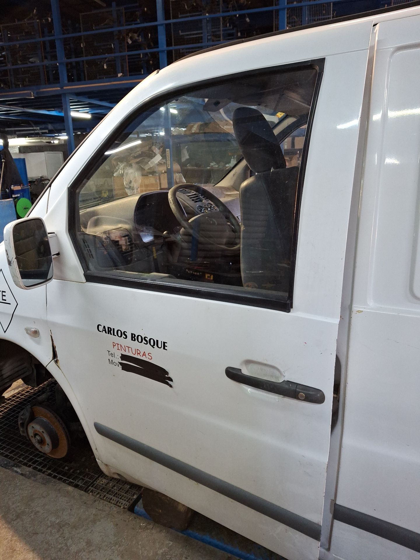 PUERTA DELANTERA IZQUIERDA MERCEDES-BENZ VITO 