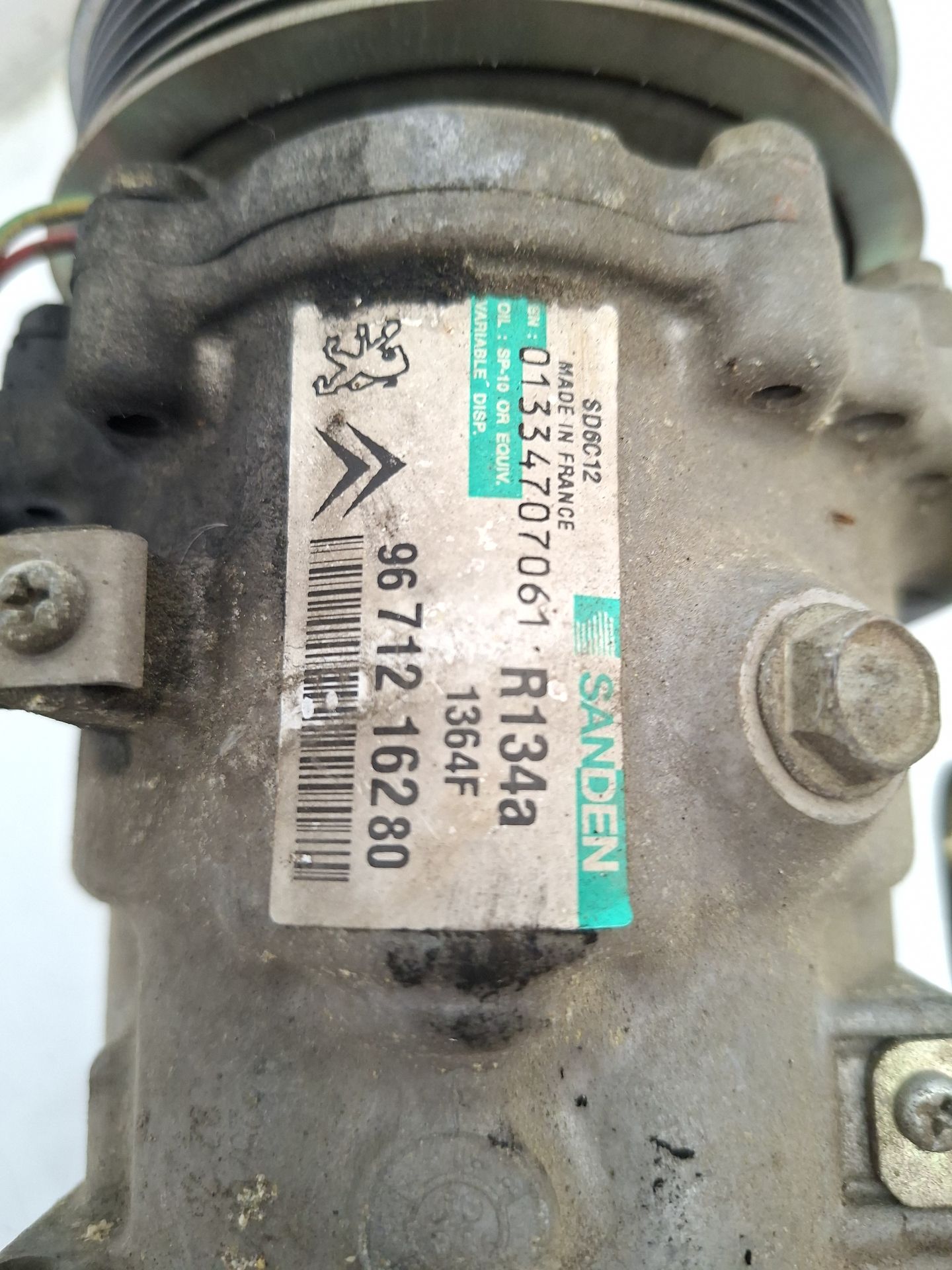 COMPRESOR AIRE ACONDICIONADO CITROEN C4 