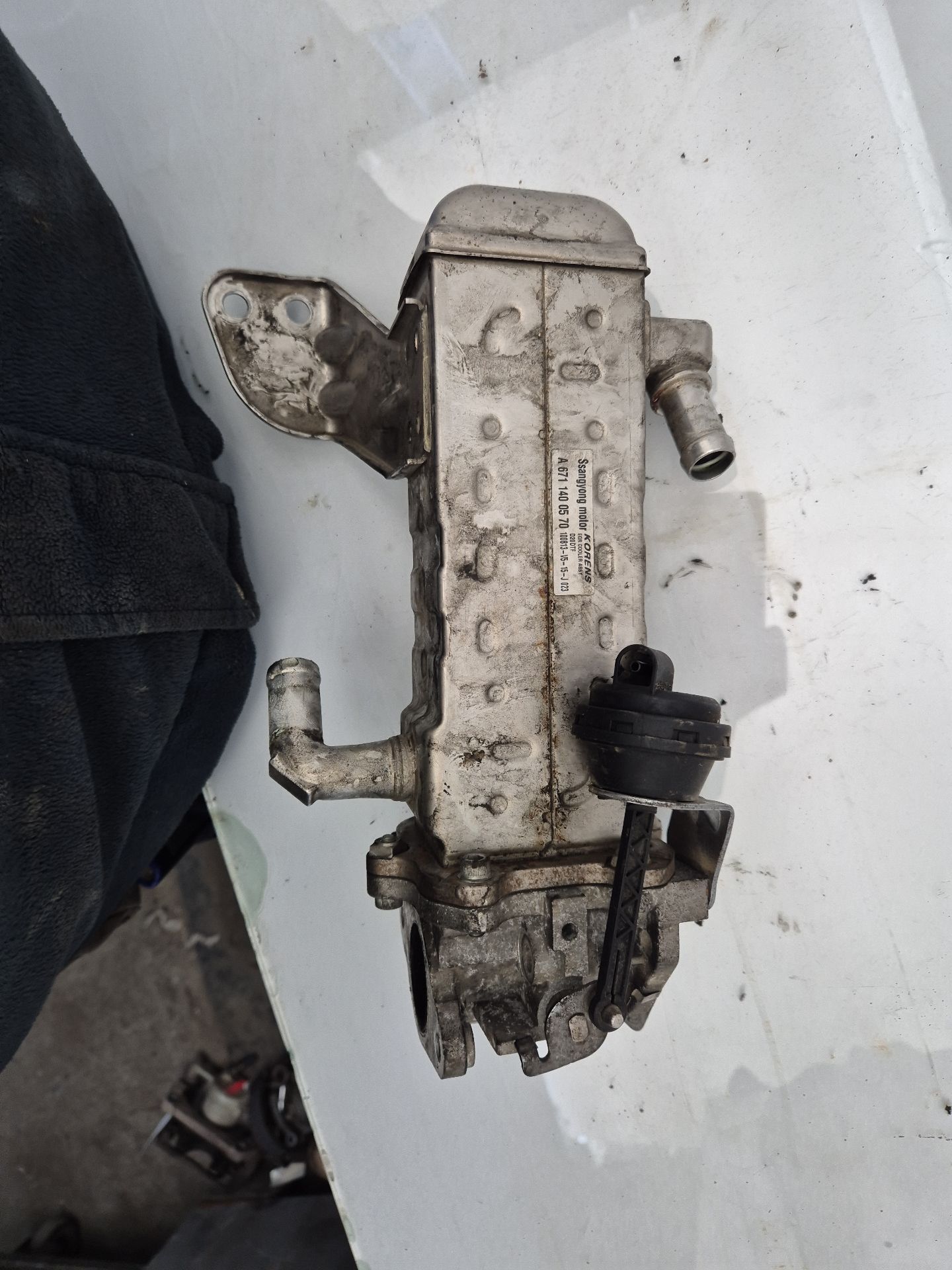ENFRIADOR DE GASES SSANGYONG KORANDO 