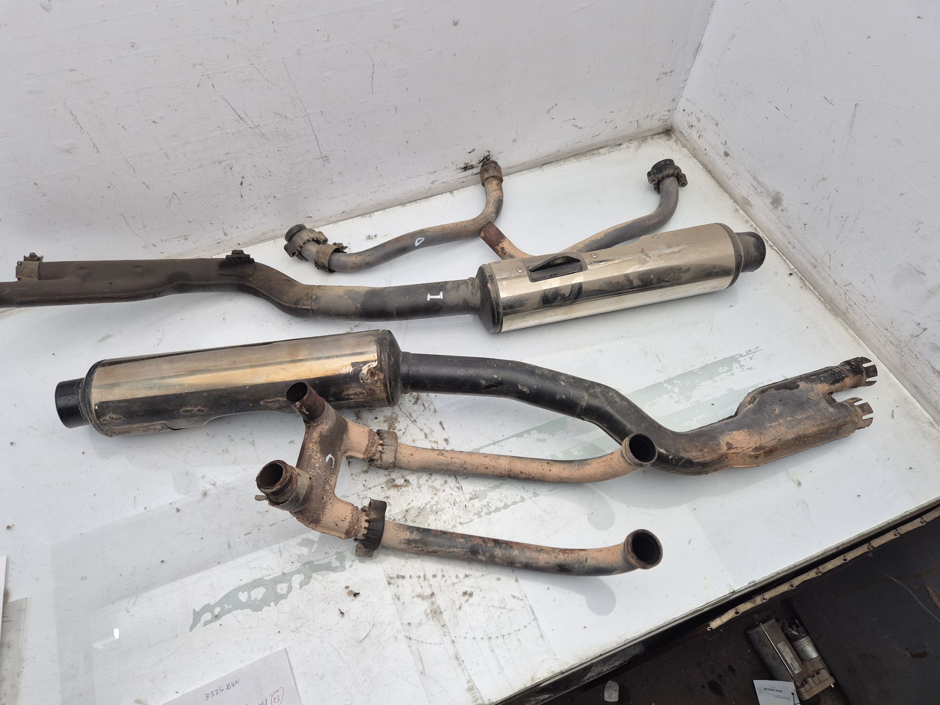 TUBO ESCAPE COMPLETO SUZUKI GSX 