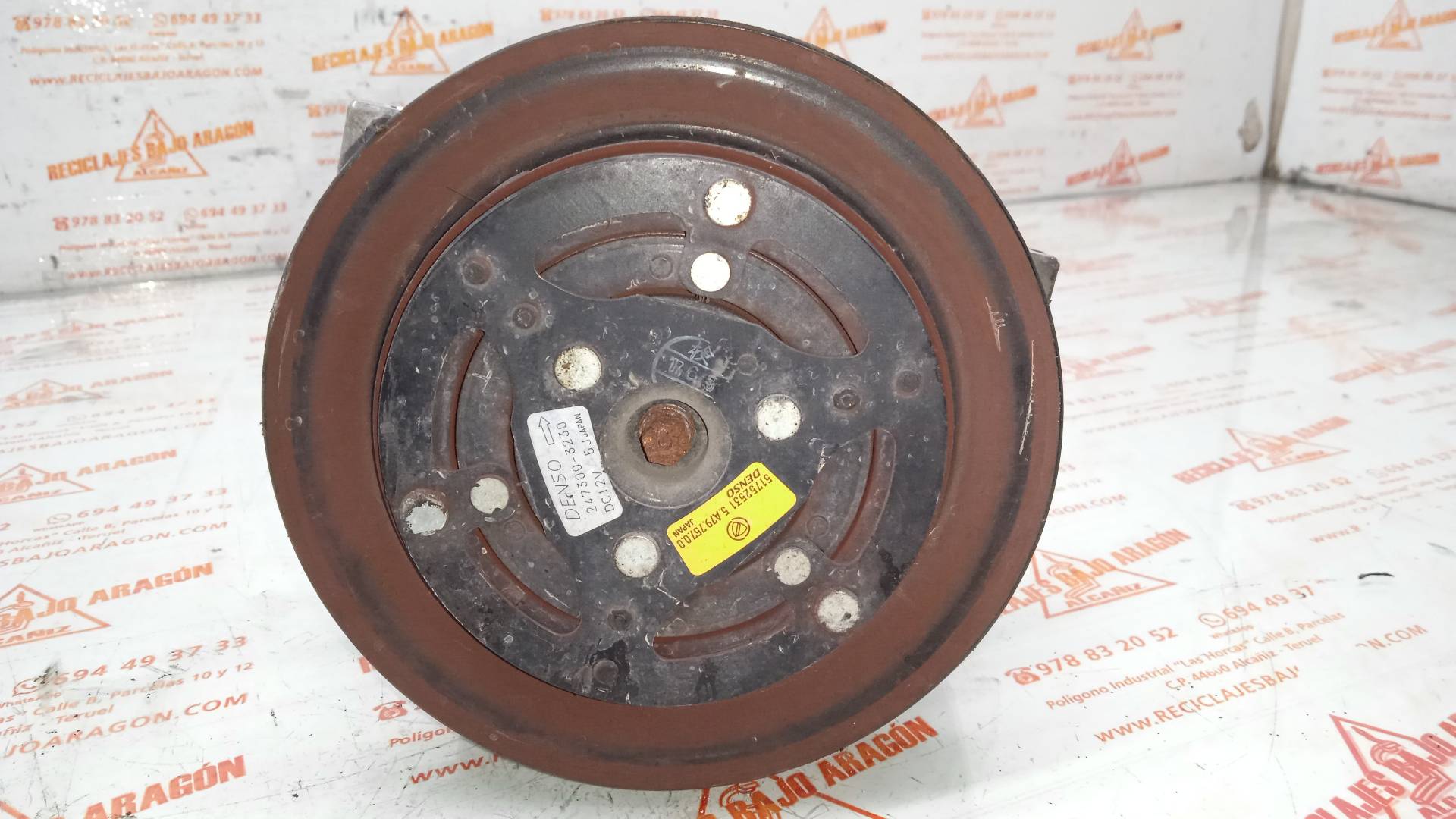 COMPRESOR AIRE ACONDICIONADO FIAT BRAVO 192A8000