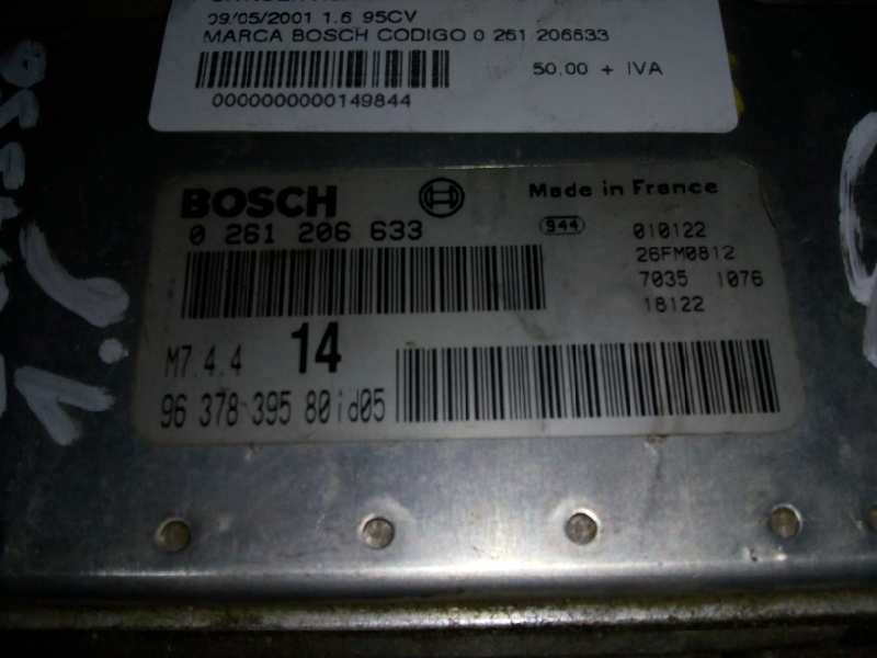 CENTRALITA MOTOR UCE CITROEN XSARA NFVTU5JP