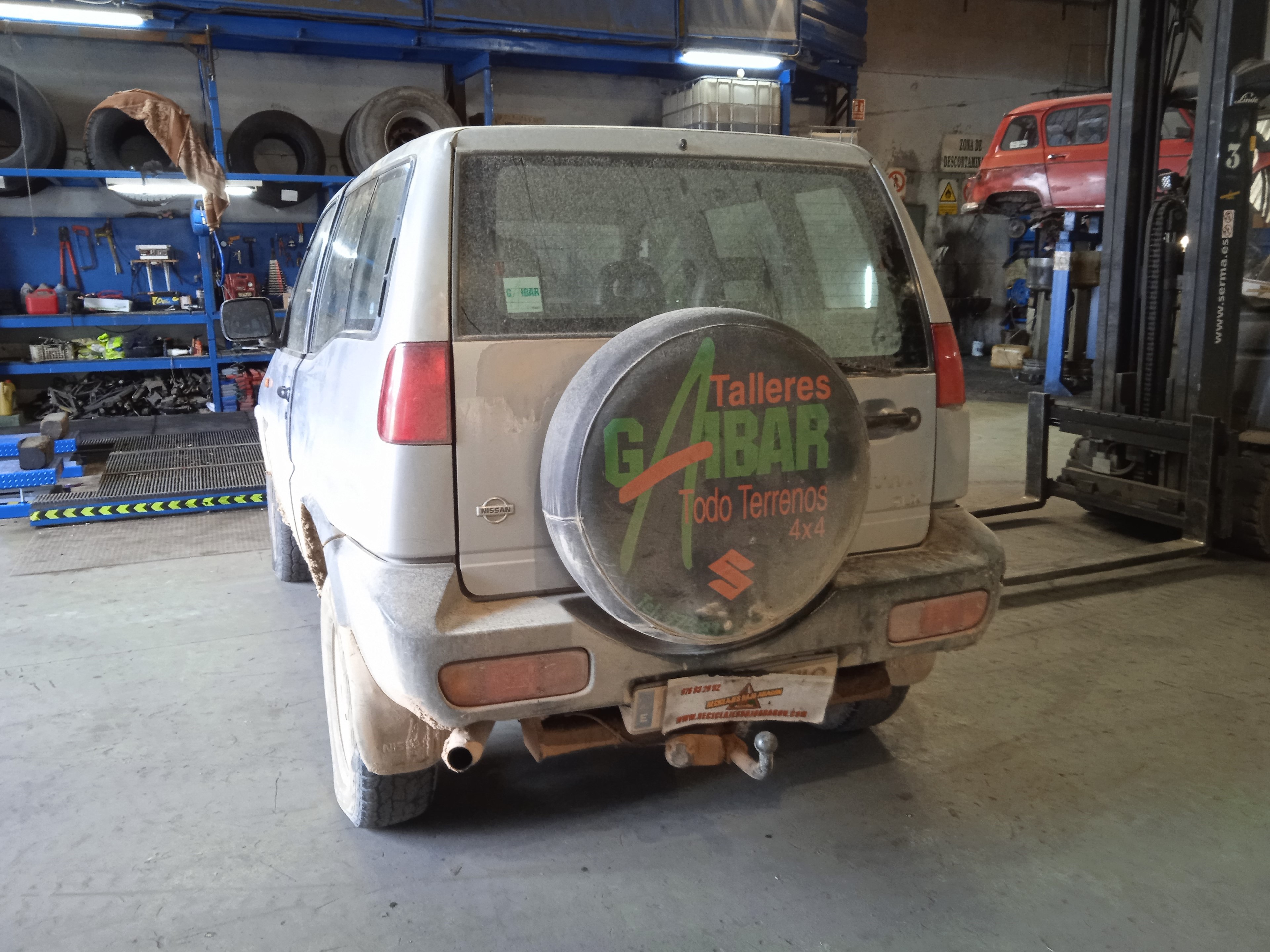 PARASOL DERECHO NISSAN TERRANO TD27T