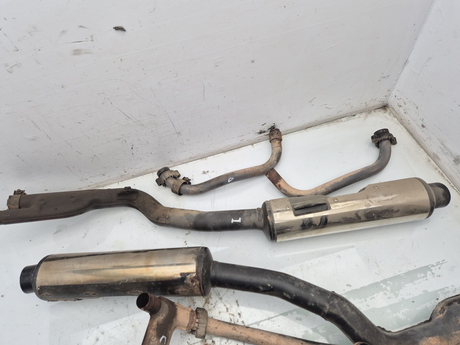 TUBO ESCAPE COMPLETO SUZUKI GSX 