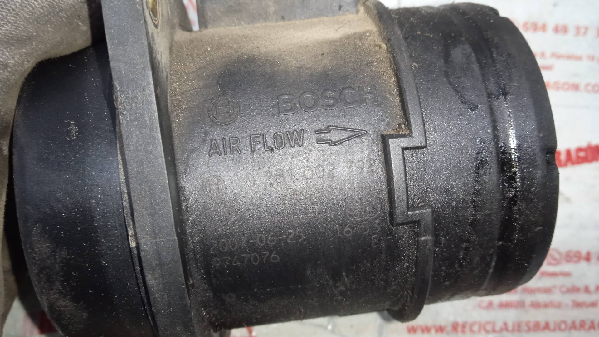 CAUDALIMETRO FIAT BRAVO 192A8000