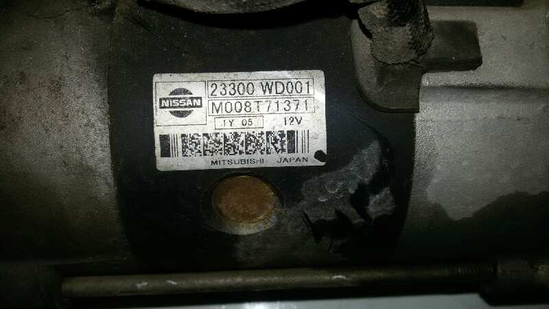 MOTOR ARRANQUE NISSAN ALMERA YD22