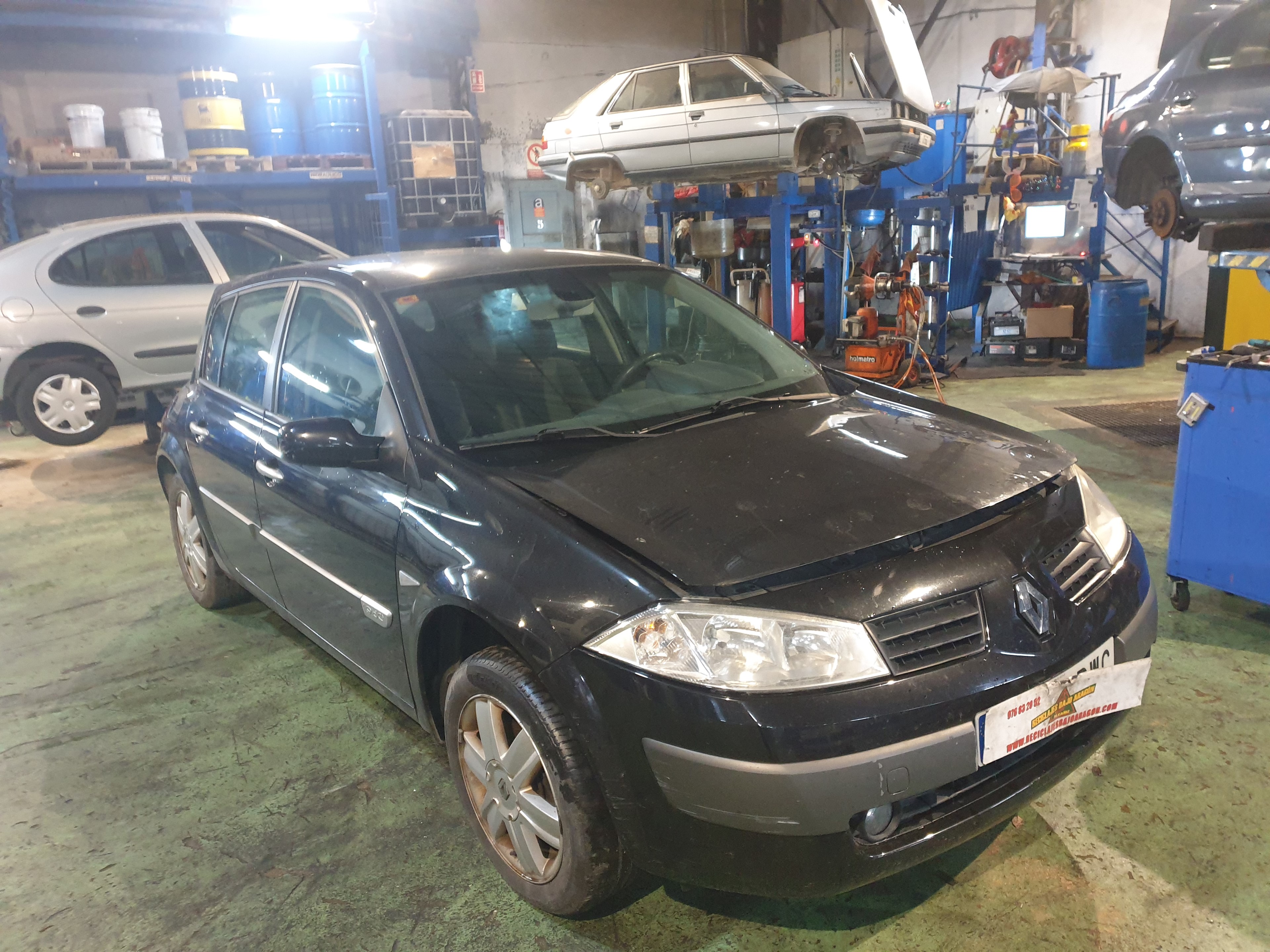 ELEVALUNAS TRASERO IZQUIERDO RENAULT MEGANE F9Q B8