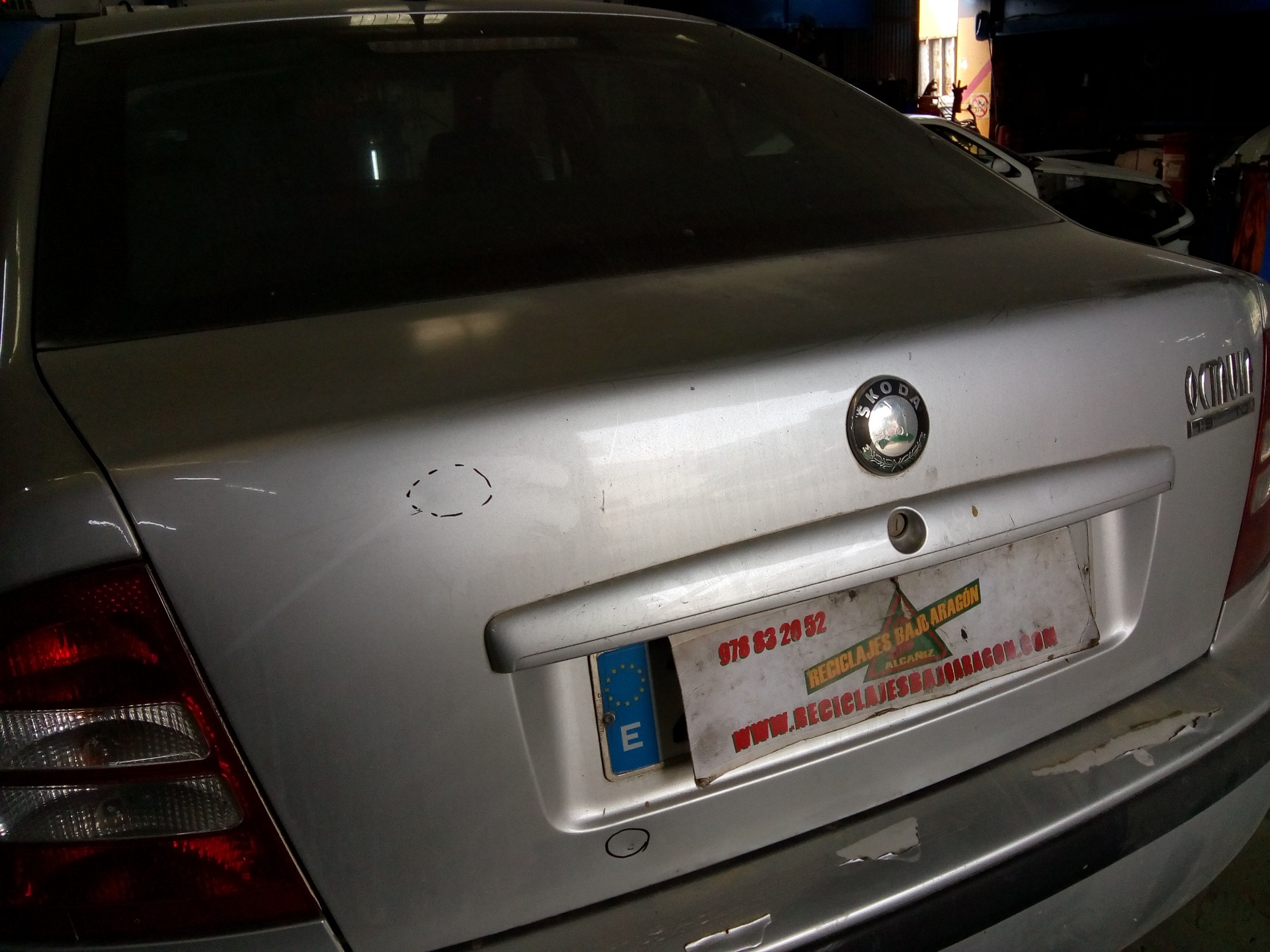 PORTON TRASERO SKODA OCTAVIA ASV