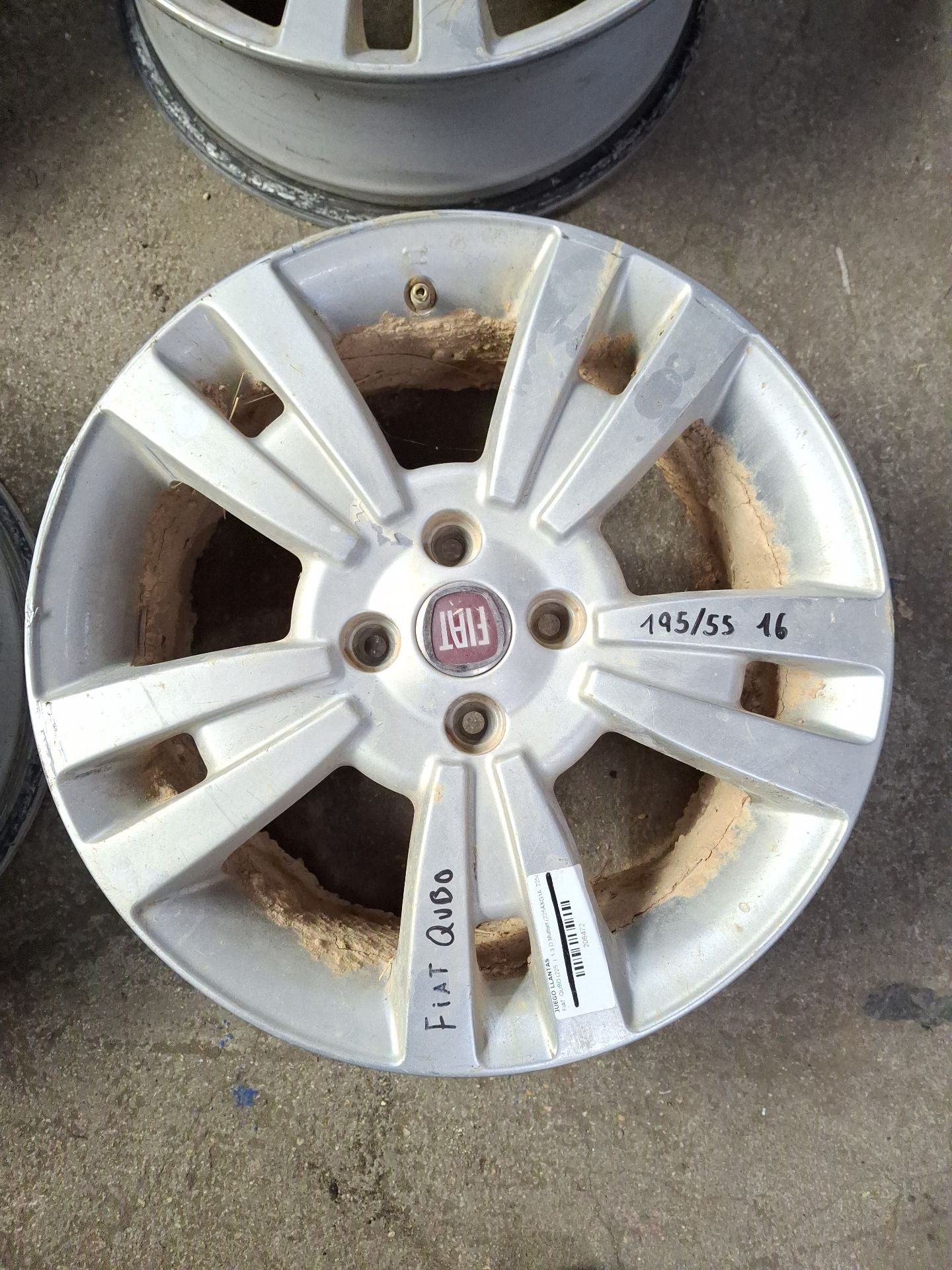 JUEGO LLANTAS FIAT QUBO 