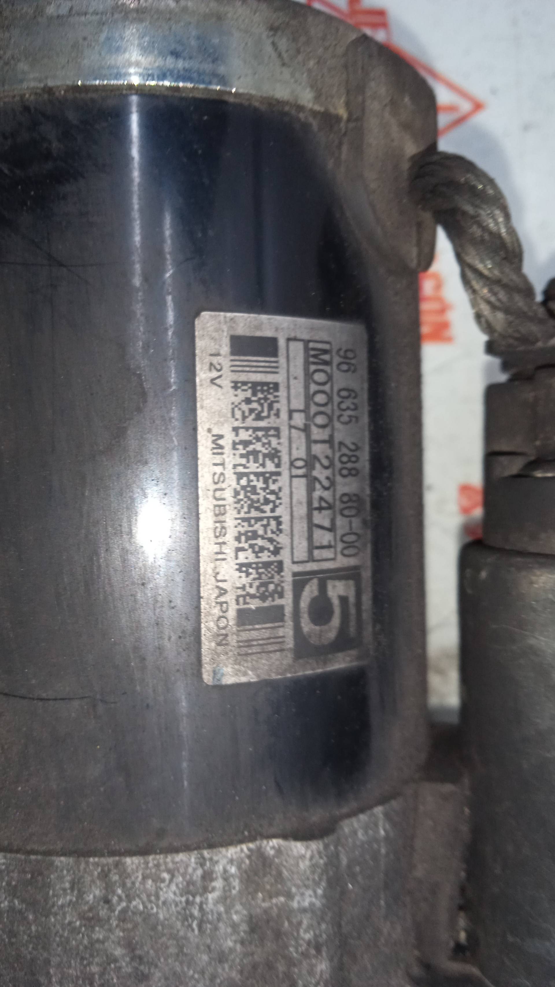 MOTOR ARRANQUE CITROEN C4 9HZ