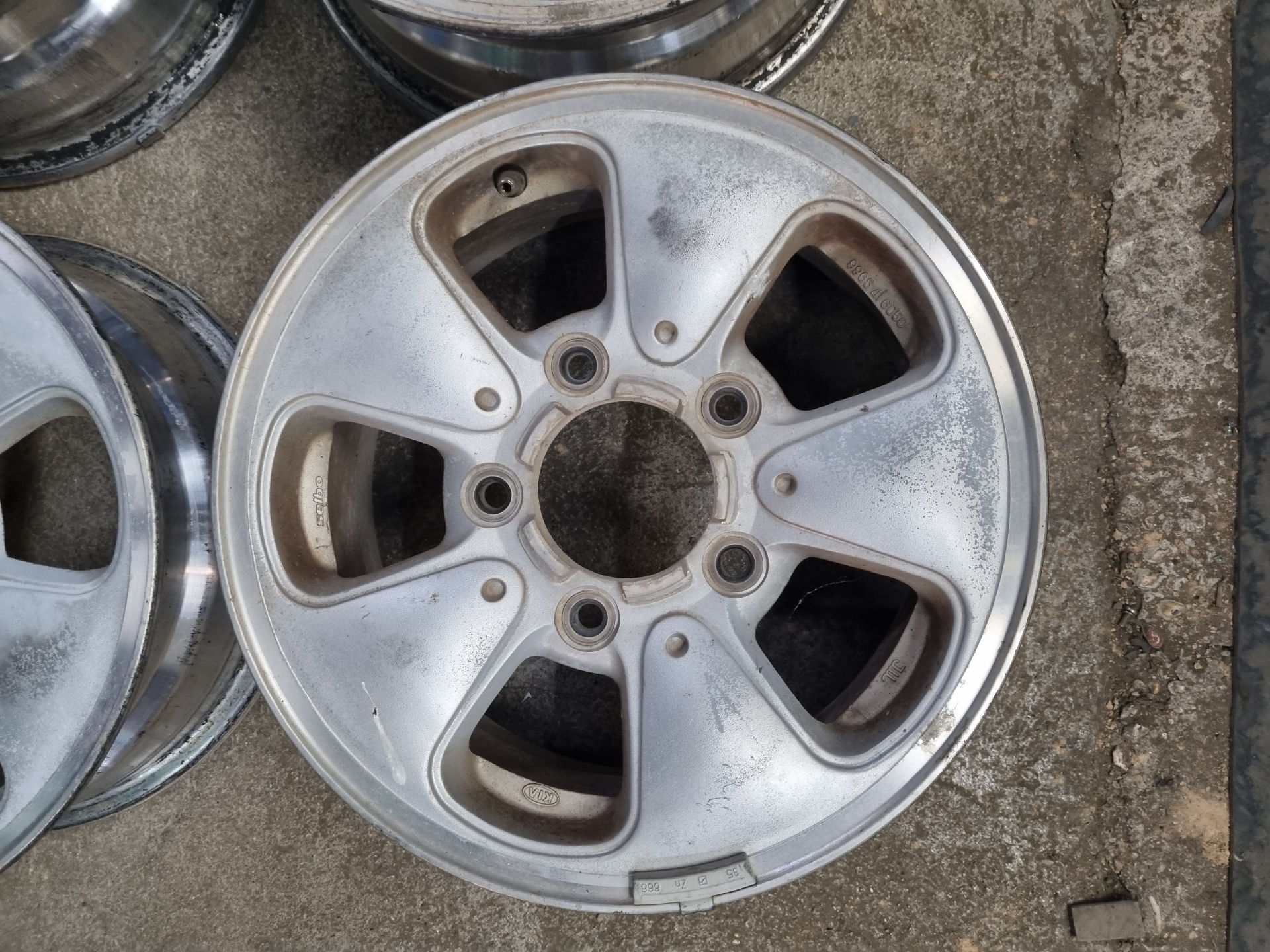 JUEGO LLANTAS KIA SPORTAGE FE16V