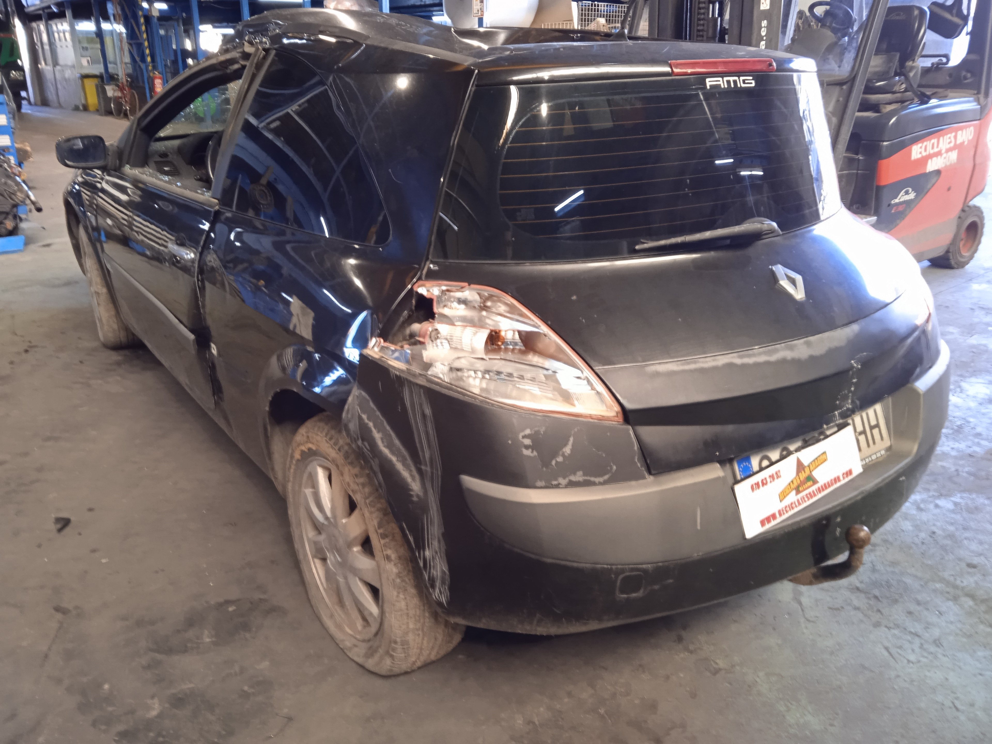 ELEVALUNAS DELANTERO IZQUIERDO RENAULT MEGANE F9Q E8