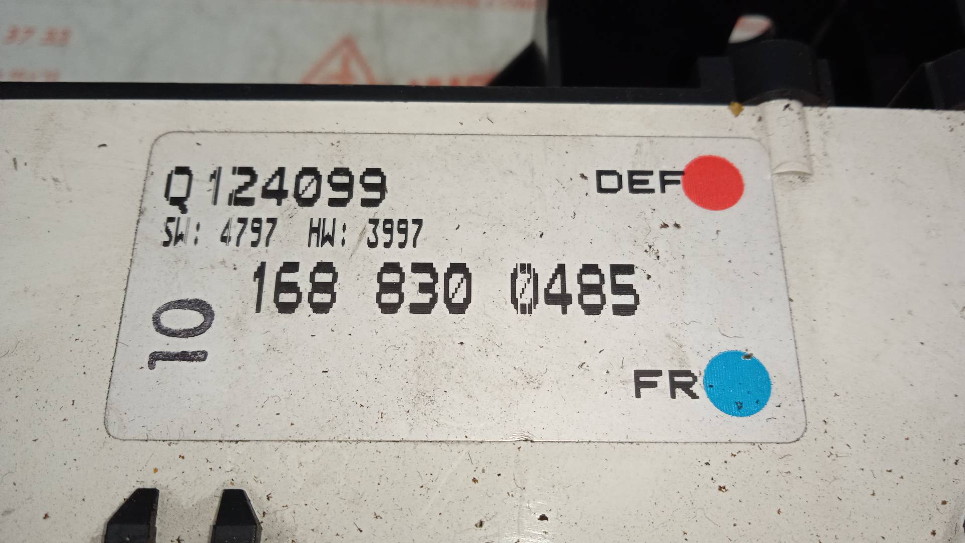 MANDO CALEFACCION / AIRE ACONDICIONADO MERCEDES-BE M166990