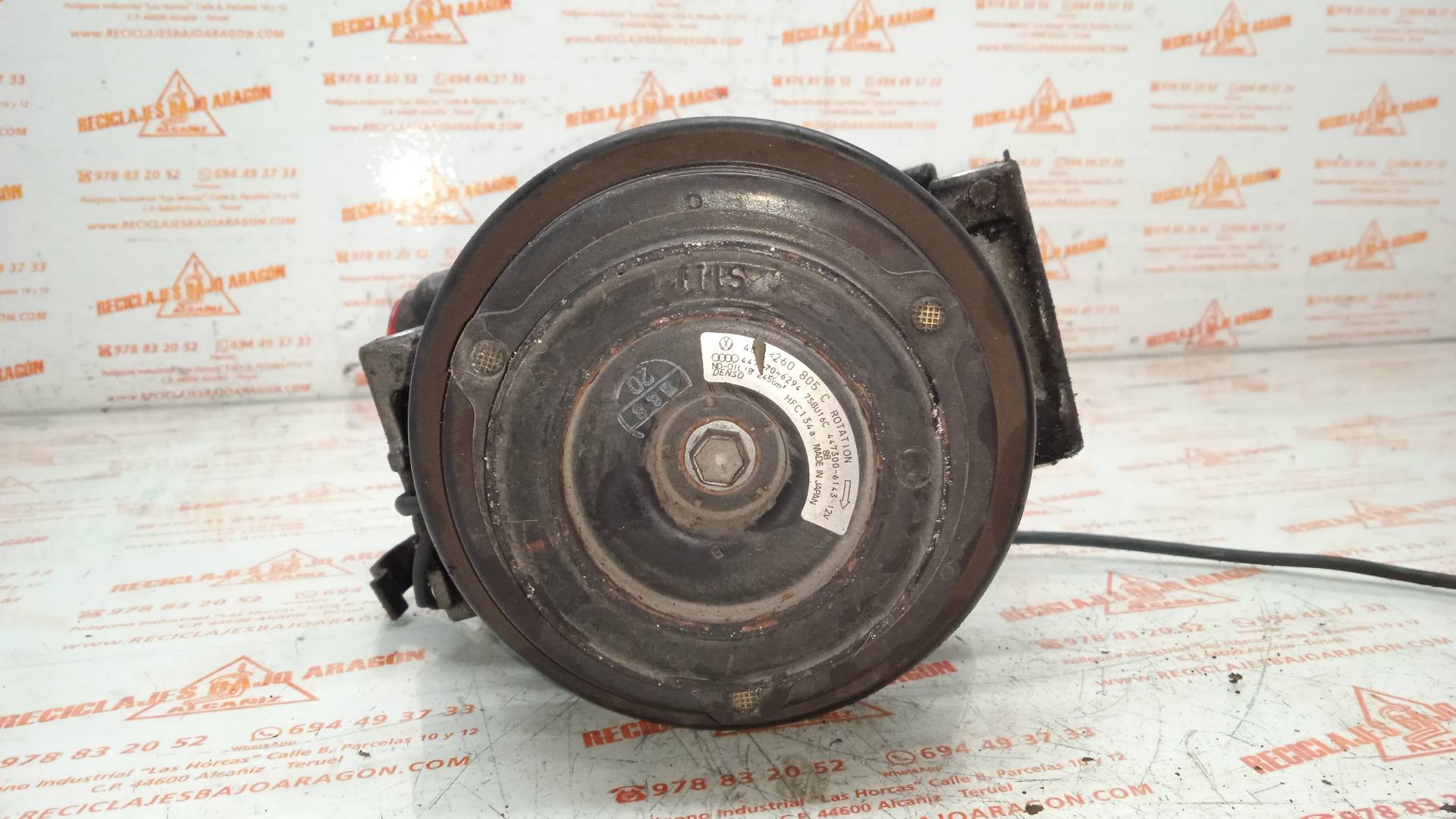 COMPRESOR AIRE ACONDICIONADO AUDI A6 AKN