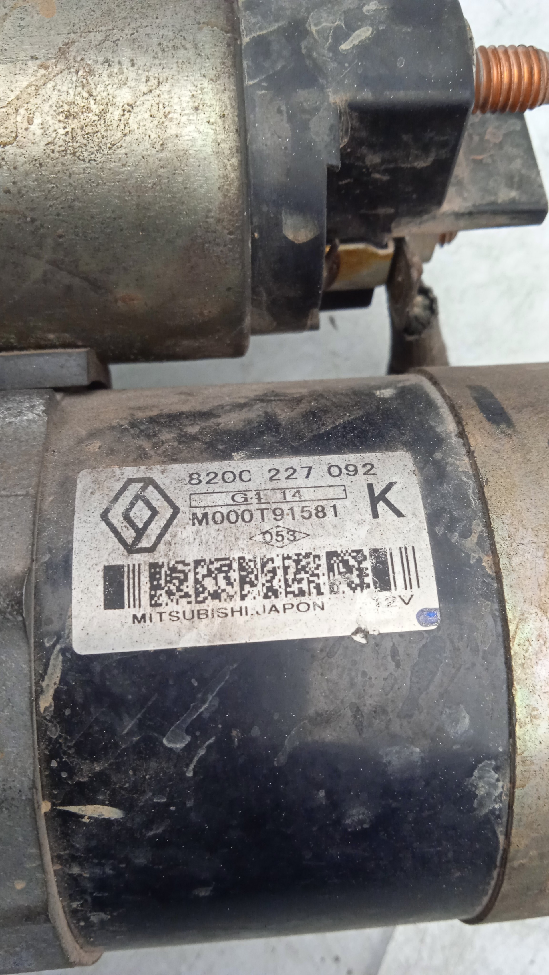 MOTOR ARRANQUE NISSAN ALMERA K9K