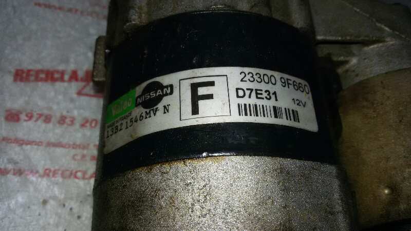 MOTOR ARRANQUE NISSAN PRIMERA QG16