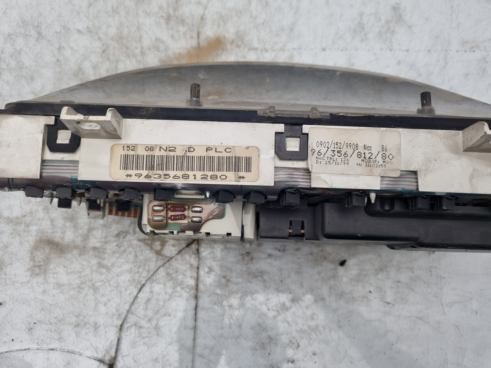 CUADRO INSTRUMENTOS PEUGEOT PARTNER WJZ