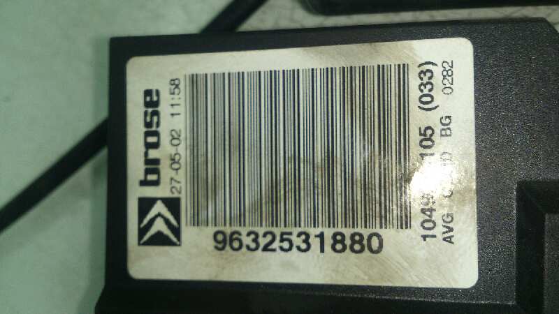 ELEVALUNAS DELANTERO IZQUIERDO CITROEN C5 BERLINA RHZDW10ATED