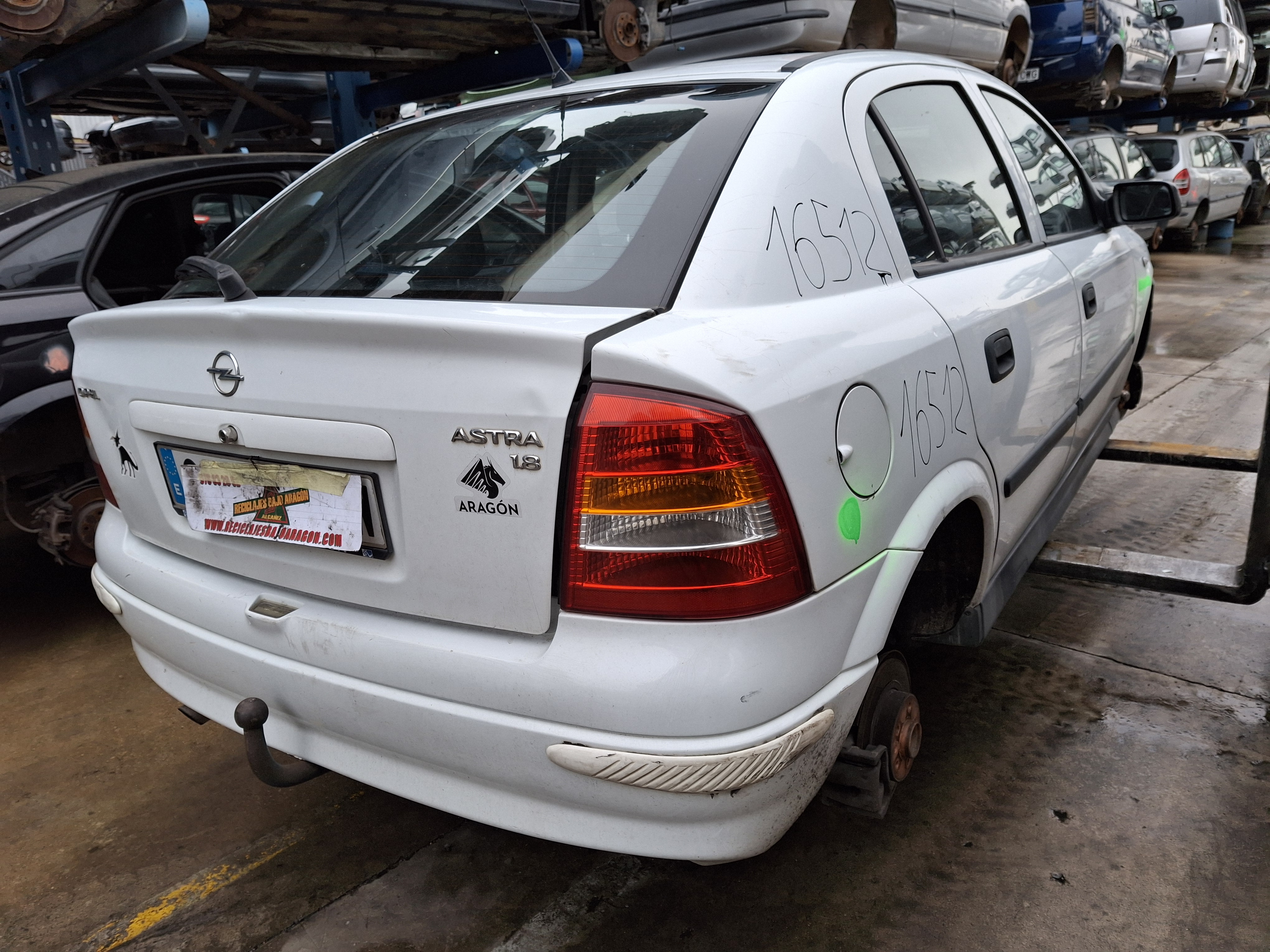  OPEL ASTRA G Hatchback (T98) 1.8 16V (F08, F48)