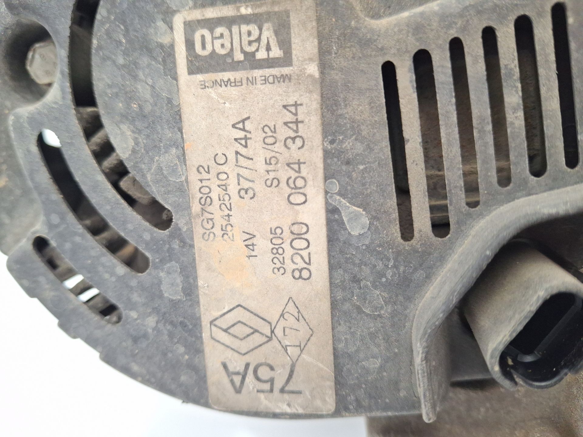 ALTERNADOR RENAULT KANGOO 