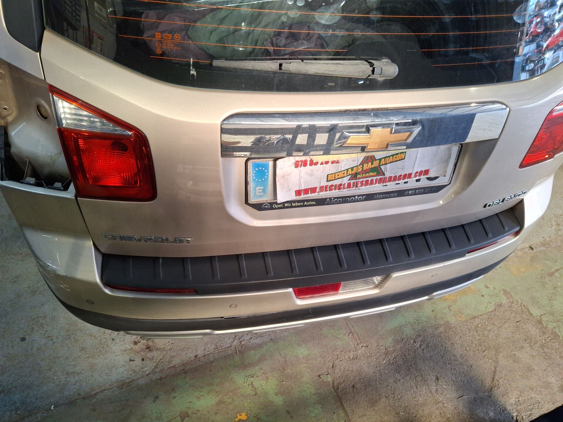 PUERTA TRASERA DERECHA CHEVROLET ORLANDO 