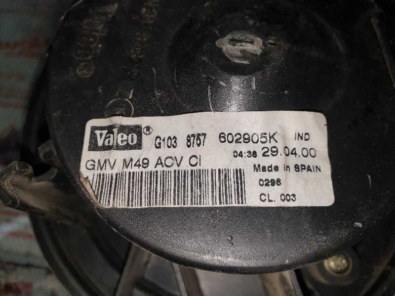 VENTILADOR CALEFACCION CITROEN BERLINGO KFX (TU3JP)