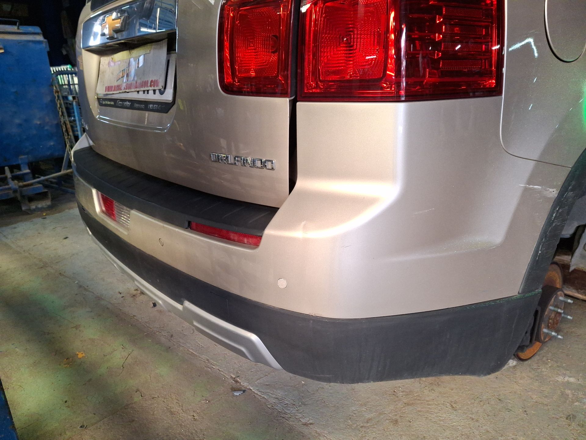 PARAGOLPES TRASERO CHEVROLET ORLANDO 