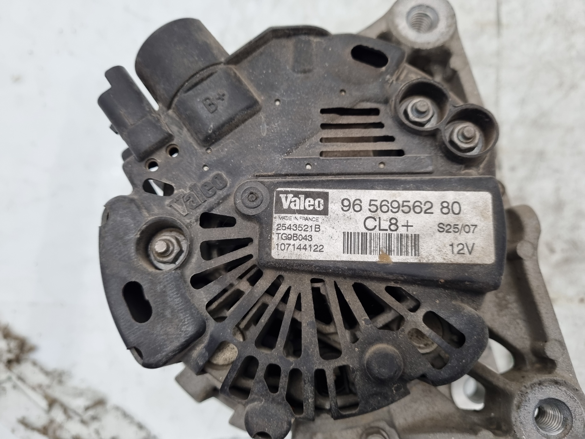 ALTERNADOR CITROEN C4 BERLINA NFU