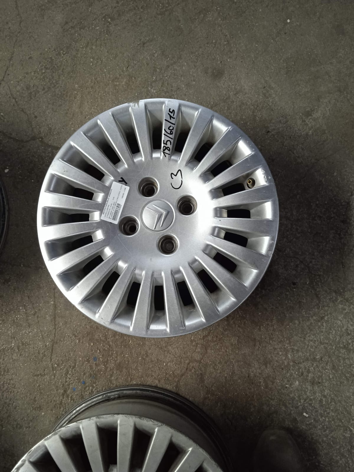 JUEGO LLANTAS CITROEN C3 8HX