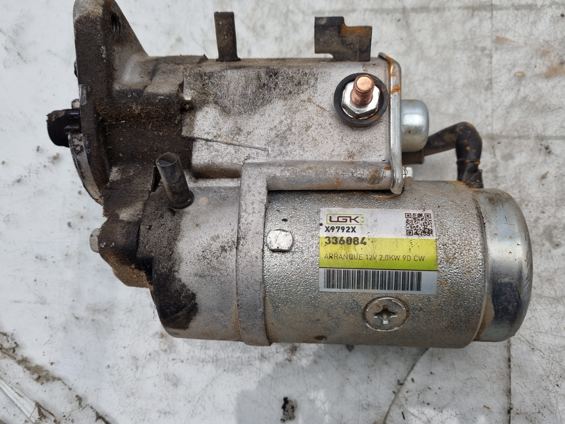 MOTOR ARRANQUE HYUNDAI SANTA D4EA