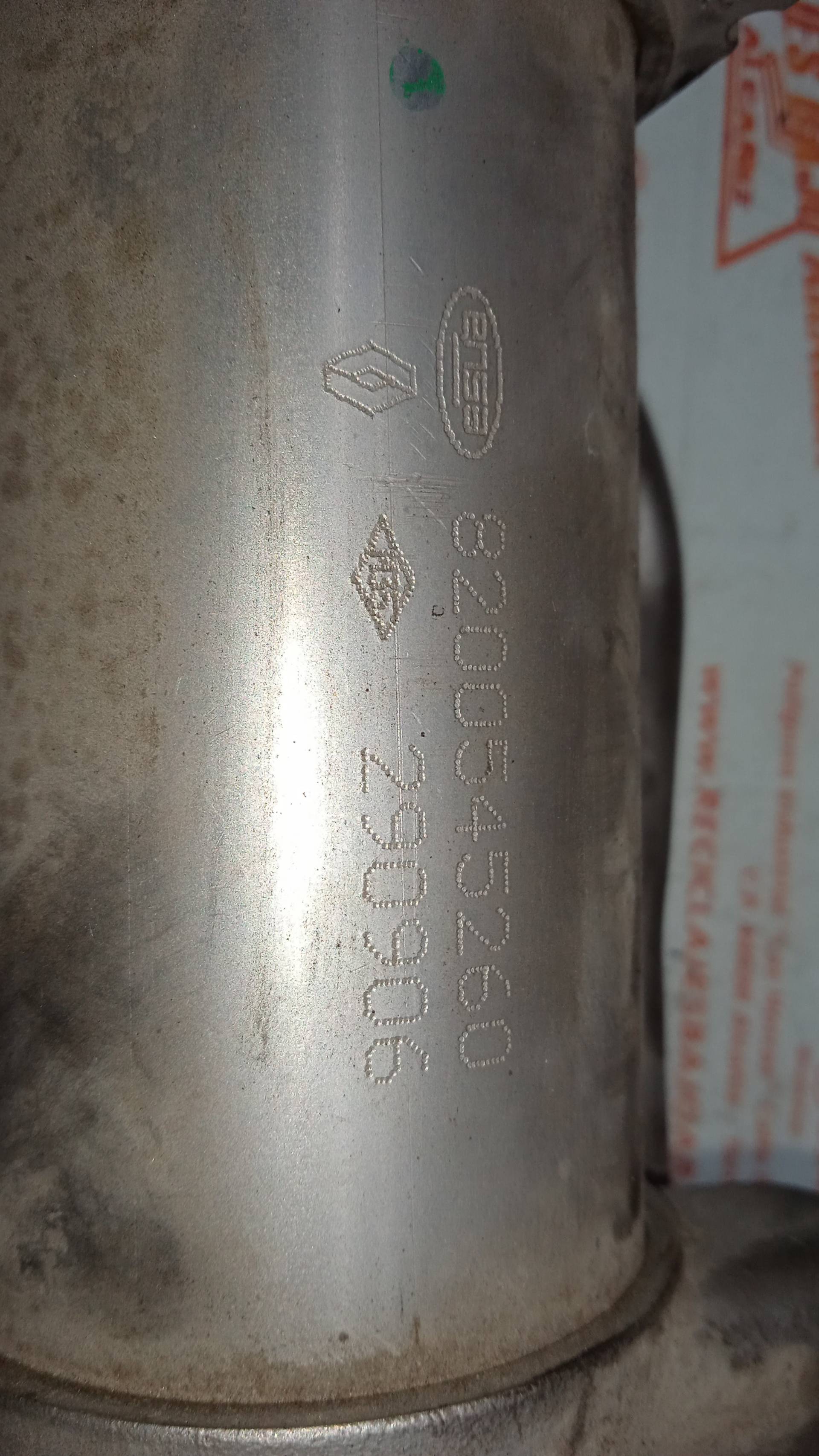 ENFRIADOR DE GASES DACIA LOGAN K9K K7