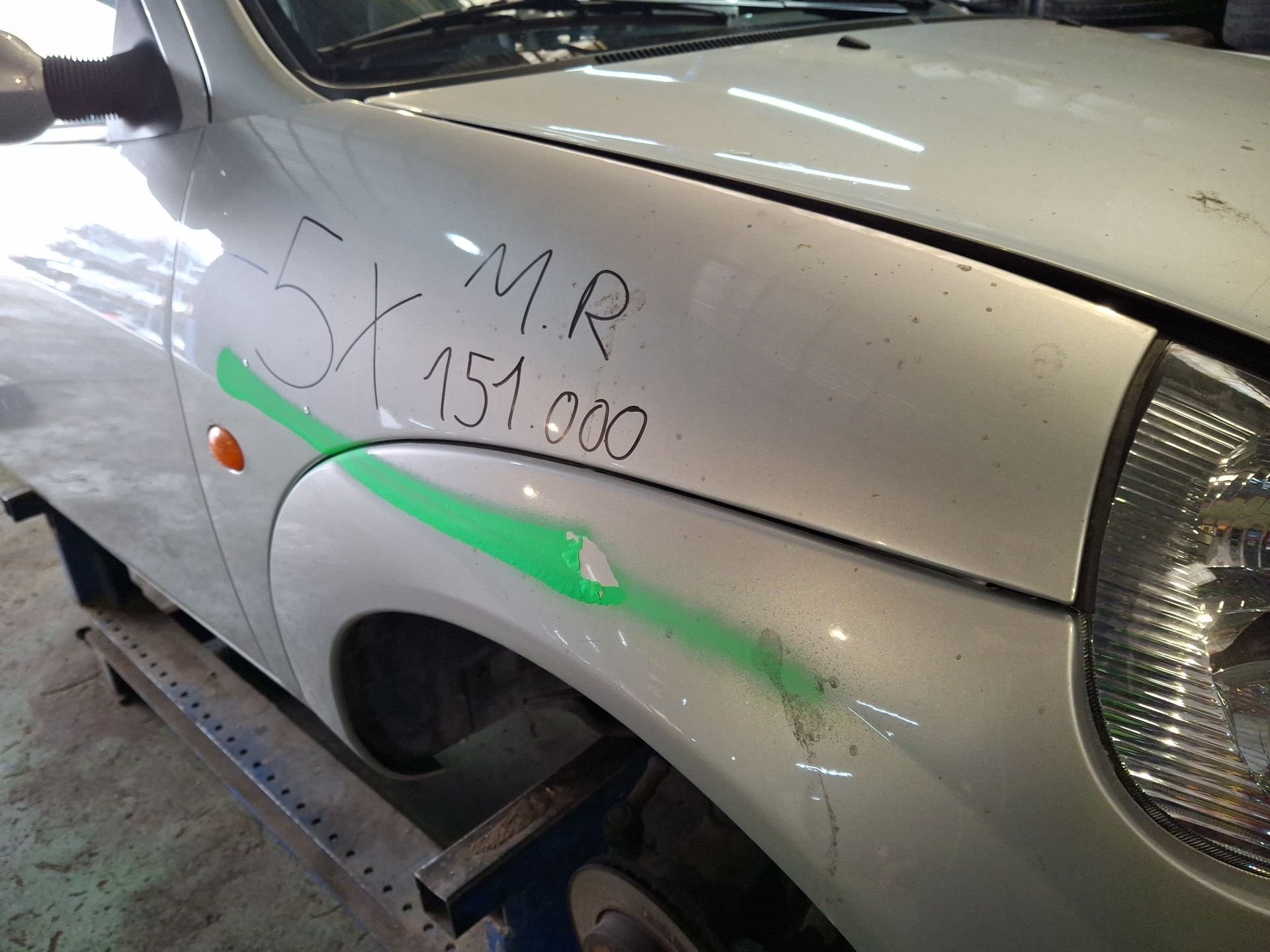 ALETA DELANTERA DERECHA FORD KA 